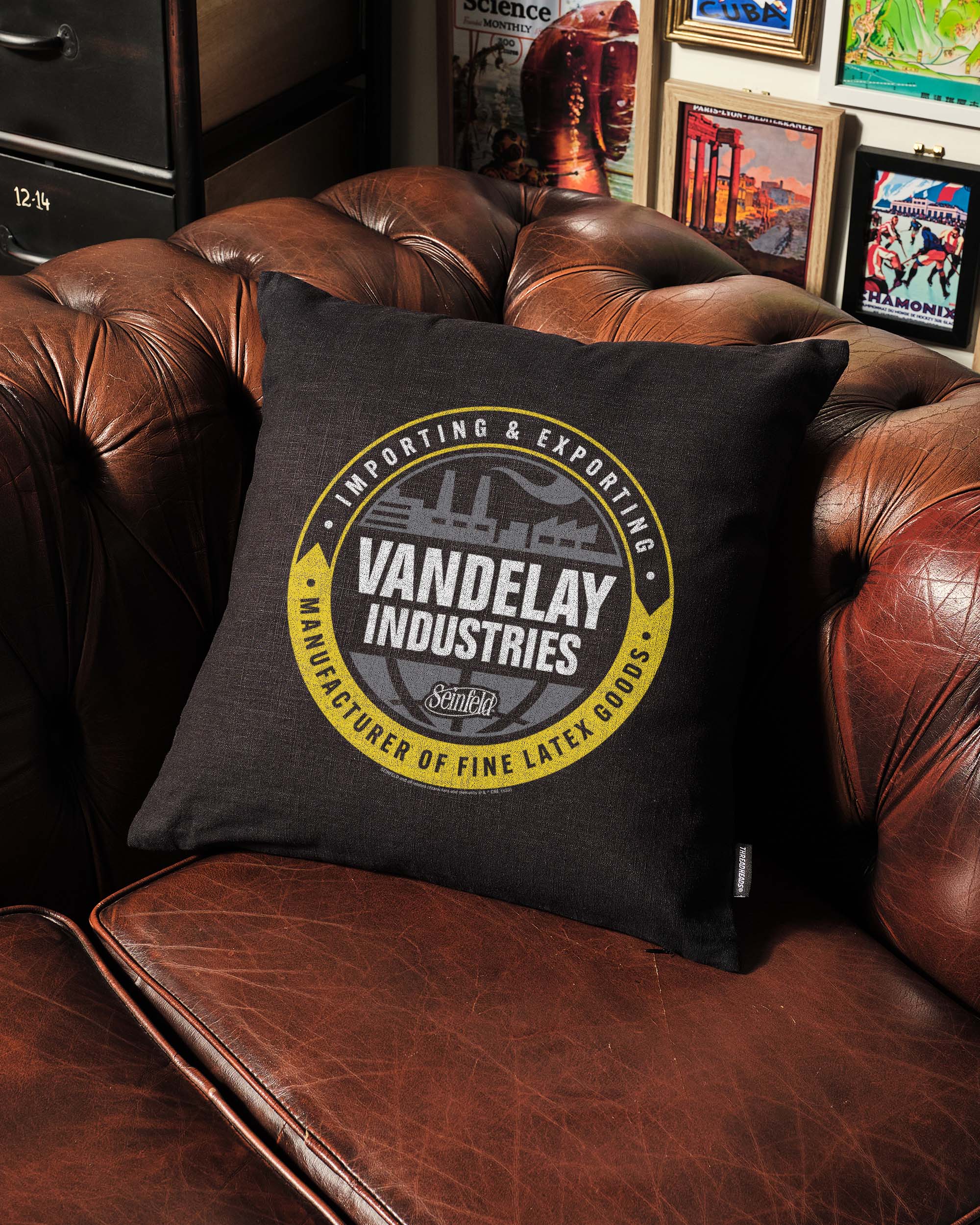 Vandelay Industries Logo Cushion Australia Online