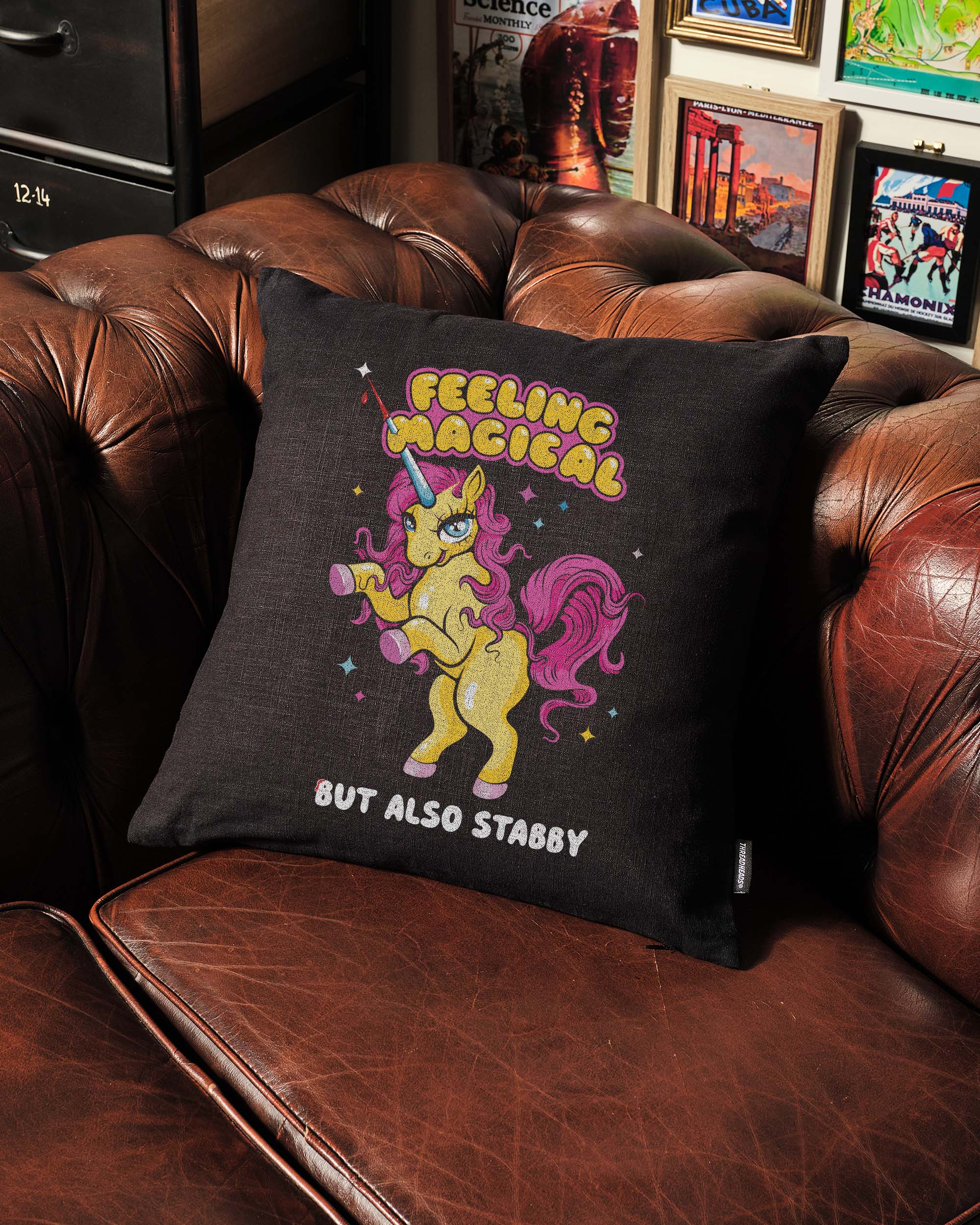 Feeling Magical but also Stabby Cushion