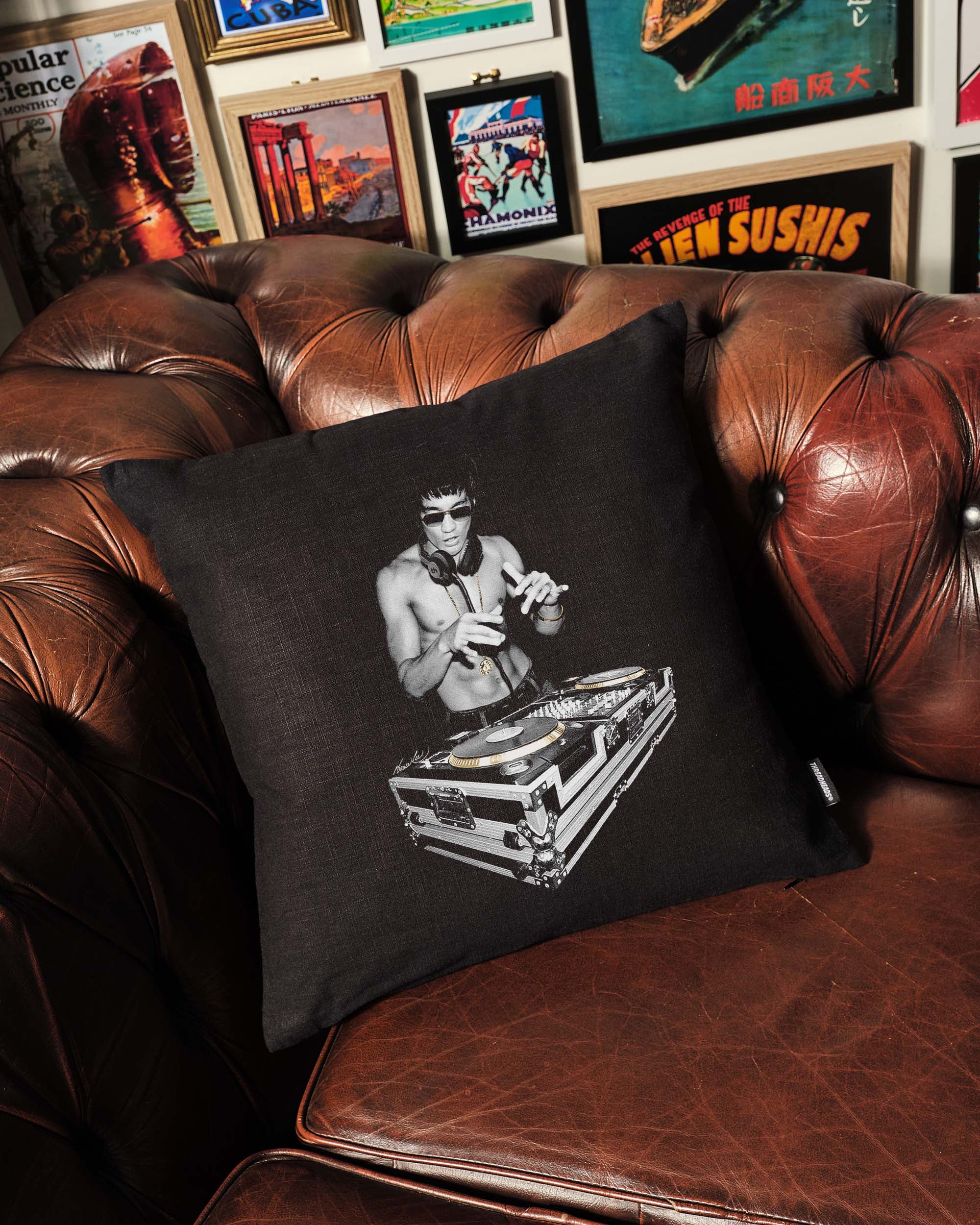 DJ Bruce Lee Cushion Australia Online