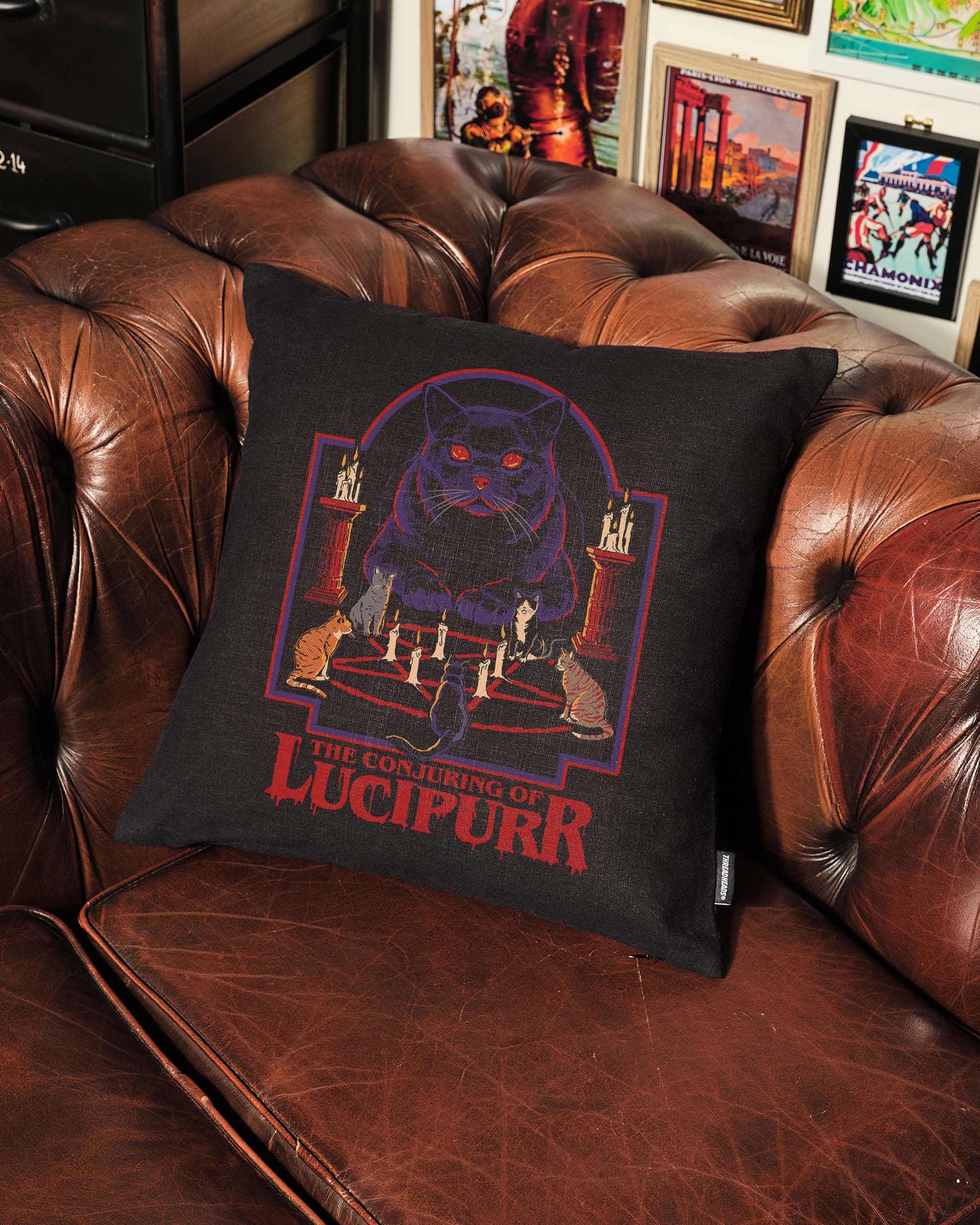 The Conjuring of Lucipurr Cushion