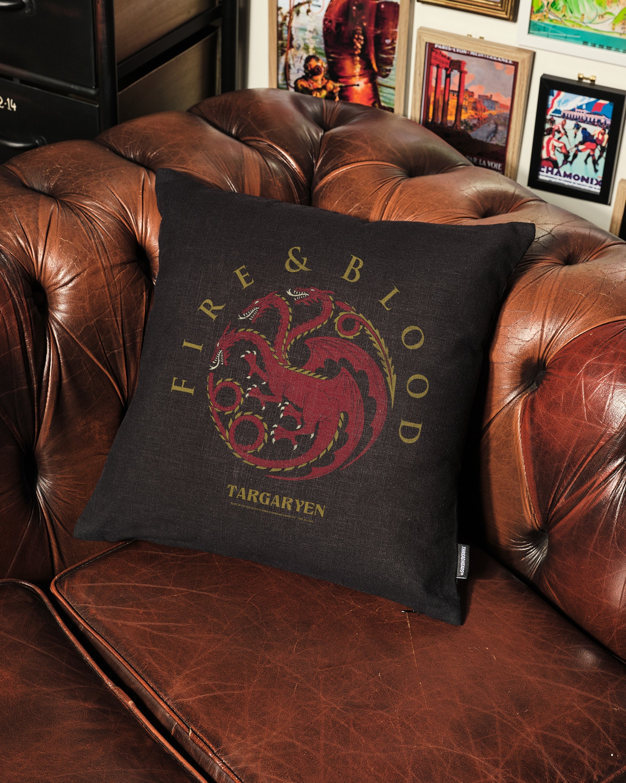 House Targaryen Cushion Australia Online Black