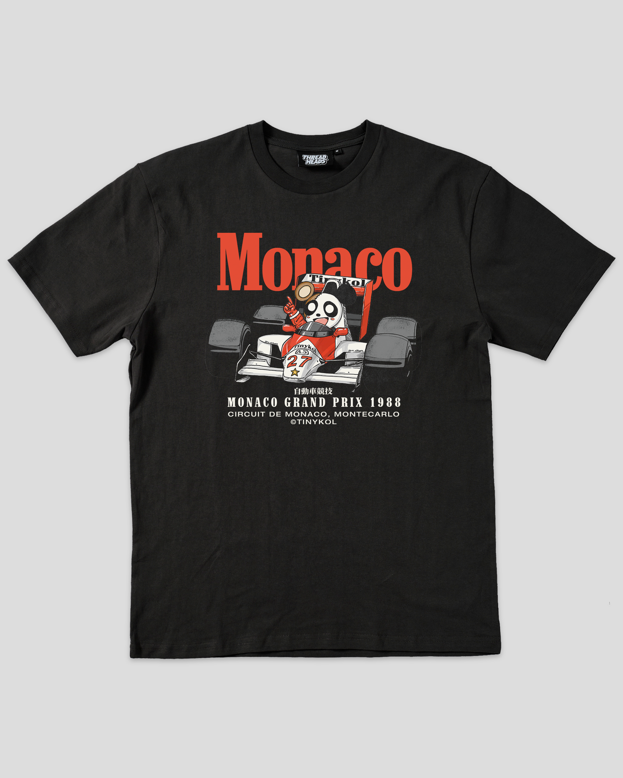 Monaco Racing T-Shirt Australia Online Black