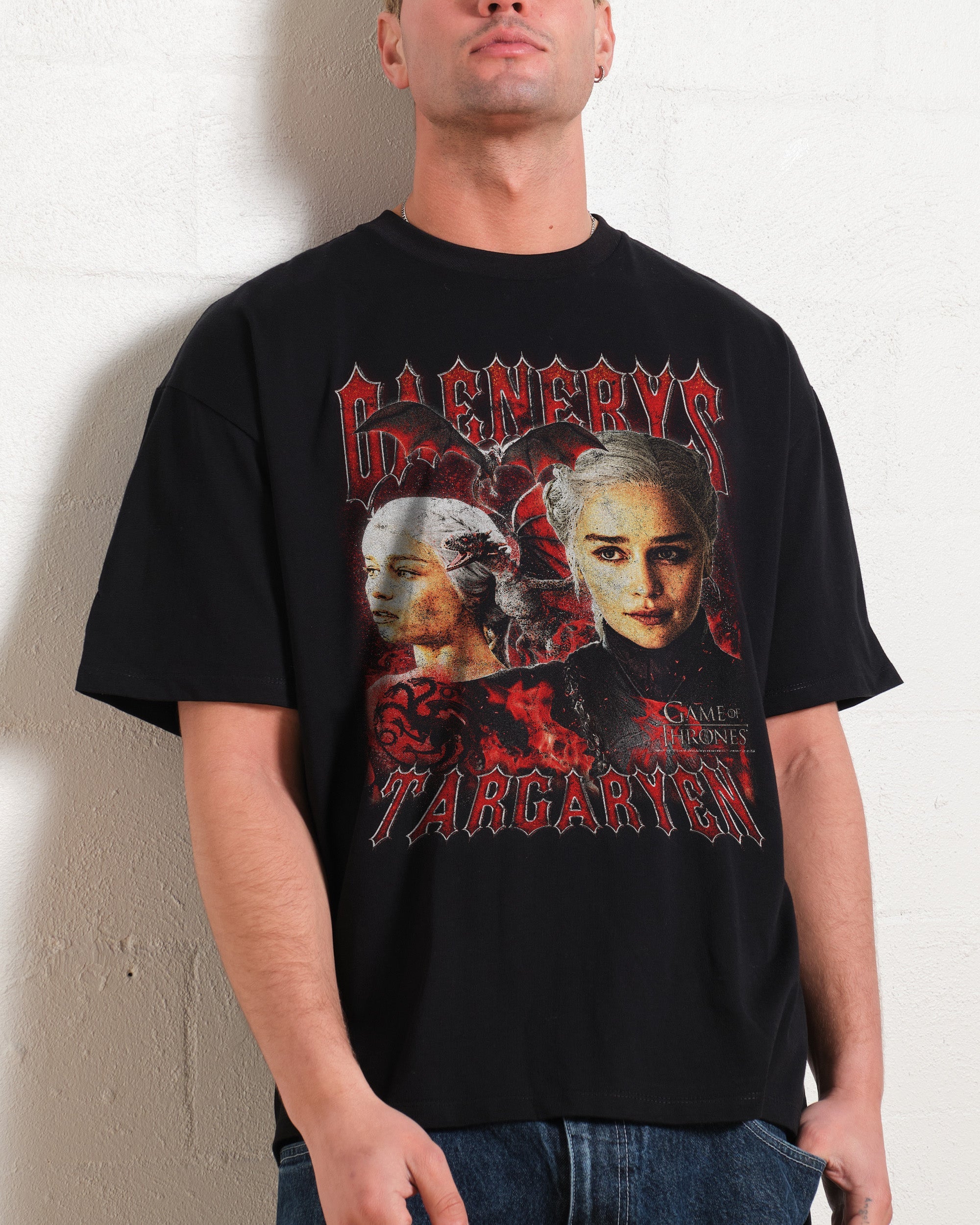 Vintage Daenerys Targaryen T-Shirt #gender_men's