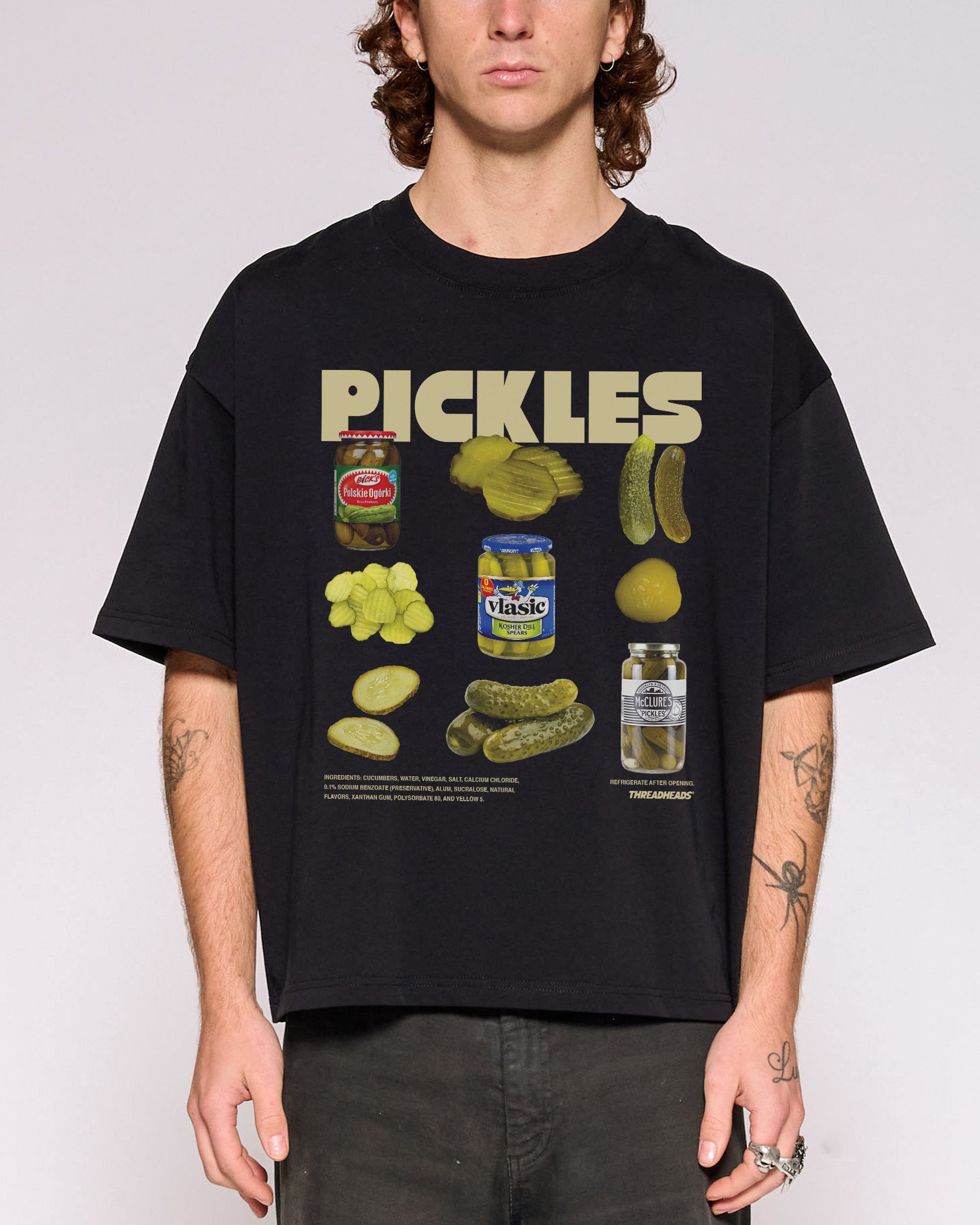 The Pickles Oversized Crop Tee