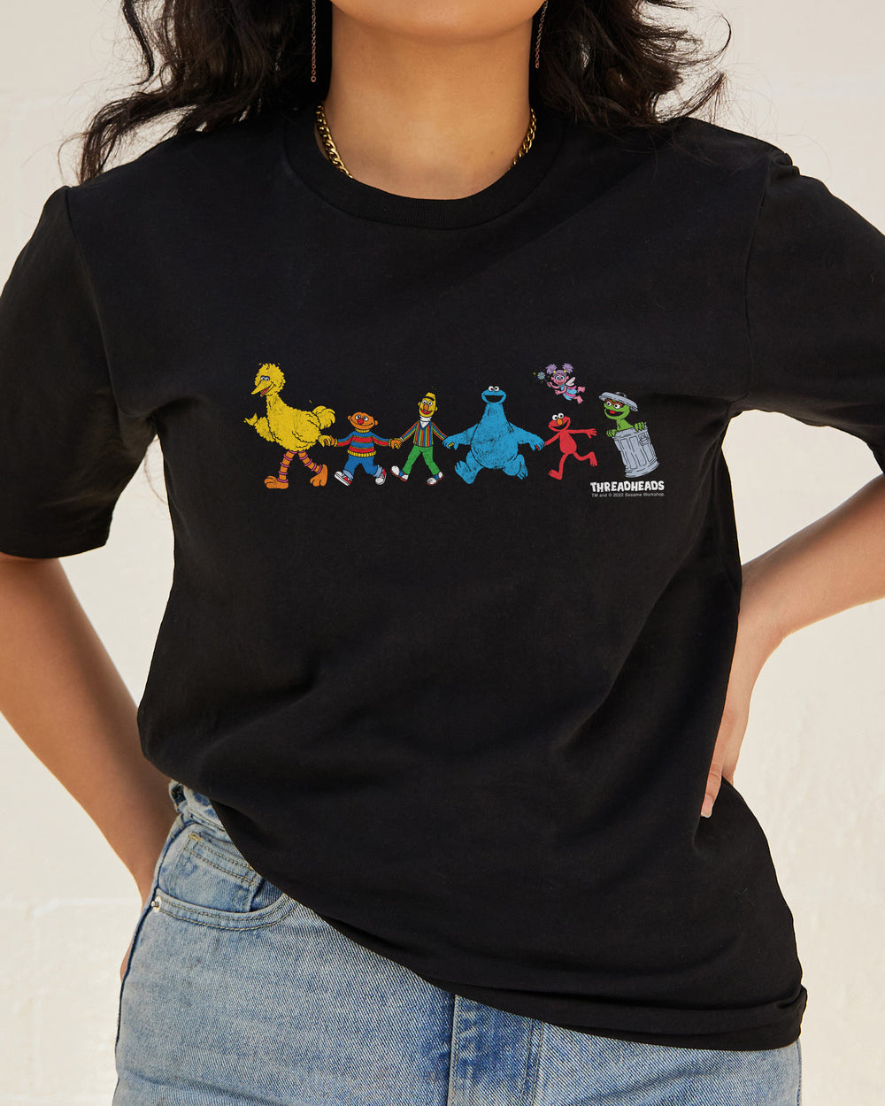 Walk With Me T-Shirt | Official Sesame Street Merch | Threadheads
