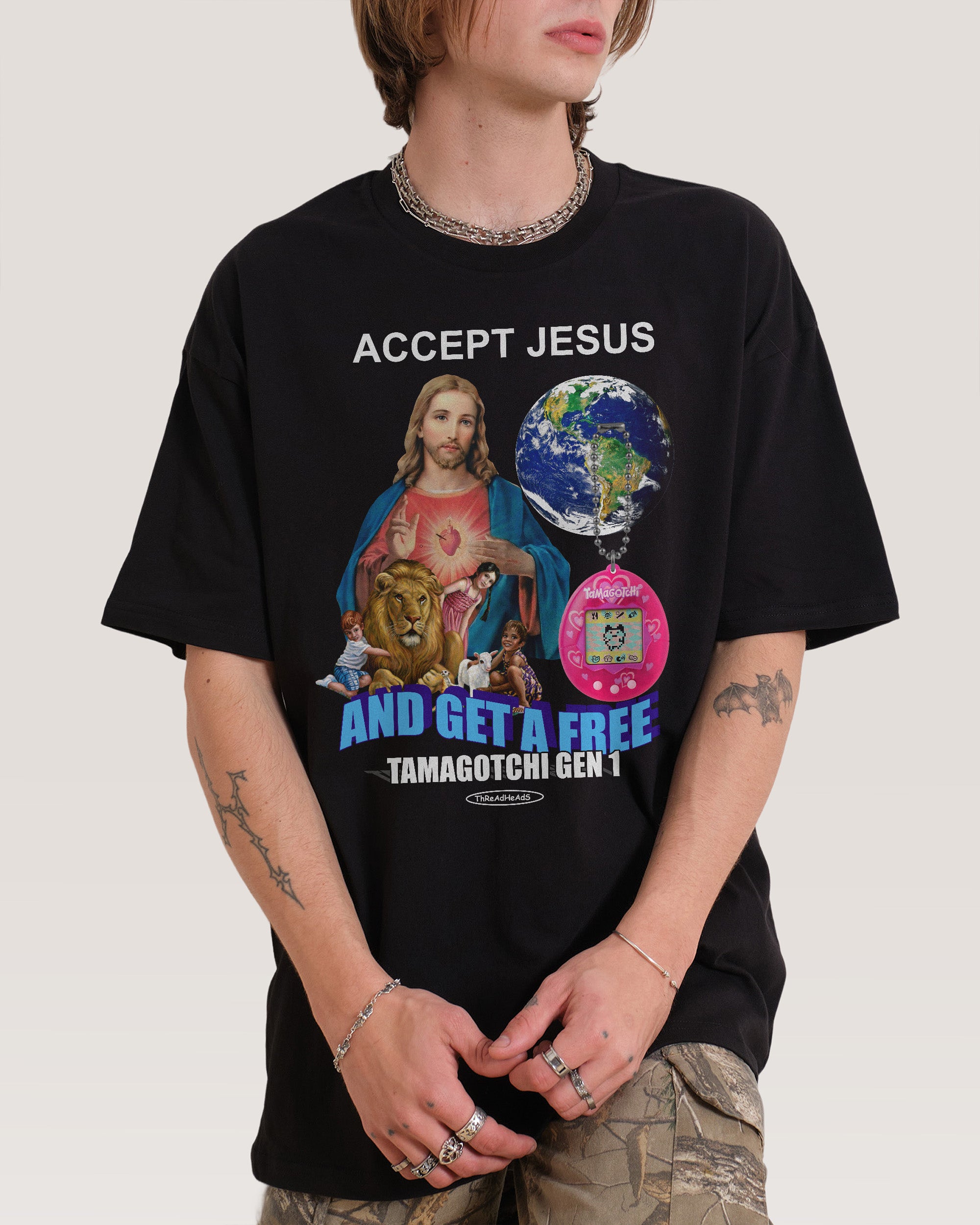 Accept Jesus T-Shirt Australia Threadheads Online