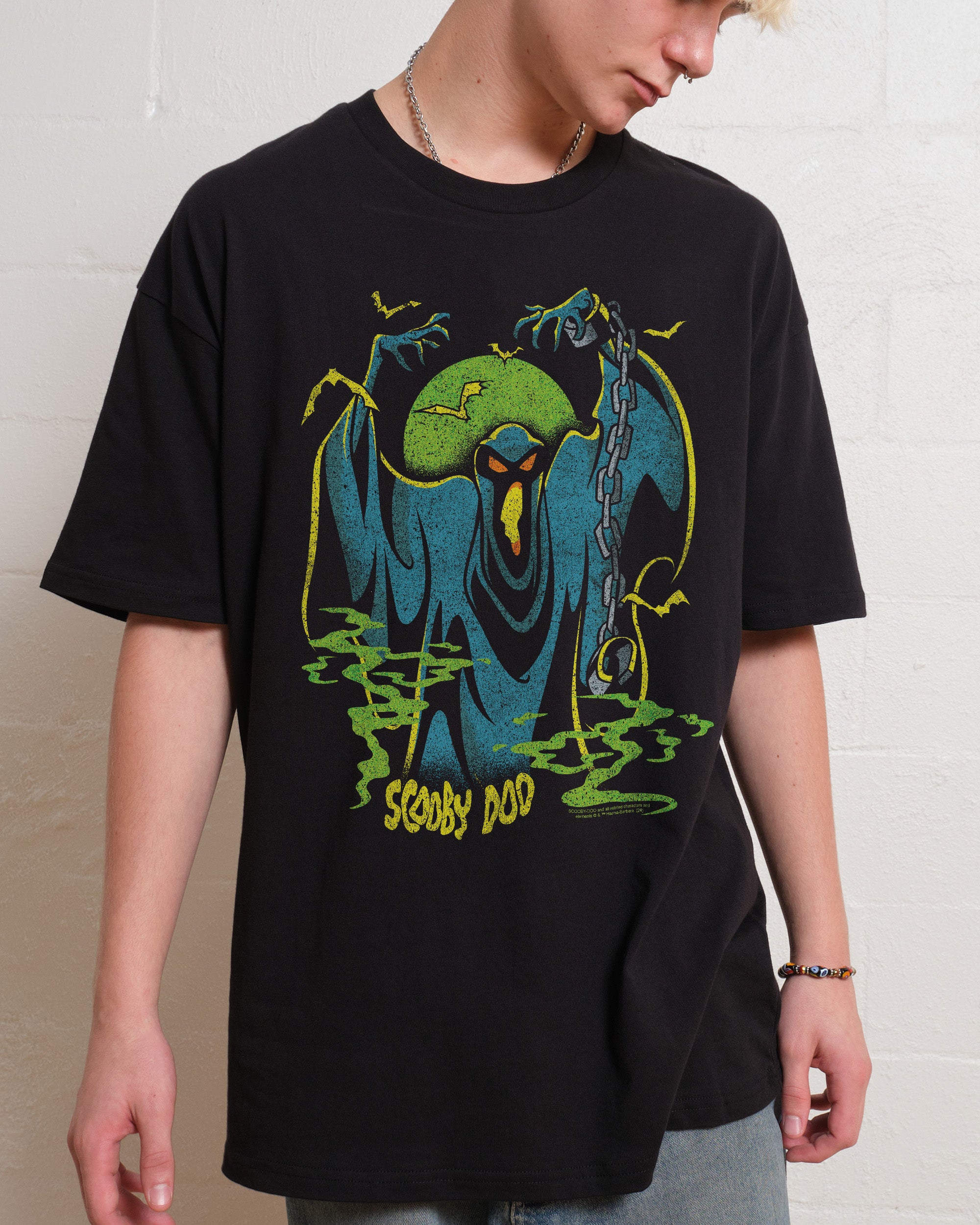 Scooby-Doo Green Ghost T-Shirt #gender_men's