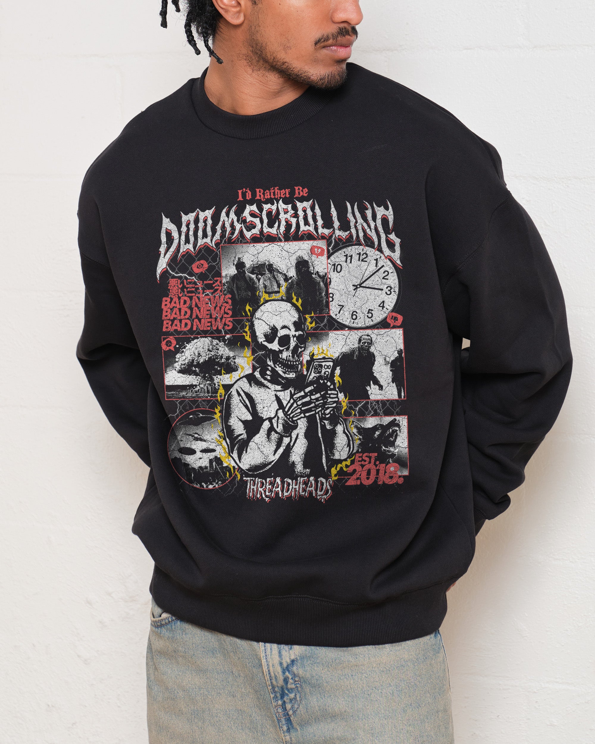 I’d Rather Be Doom Scrolling Hoodie Australia Online