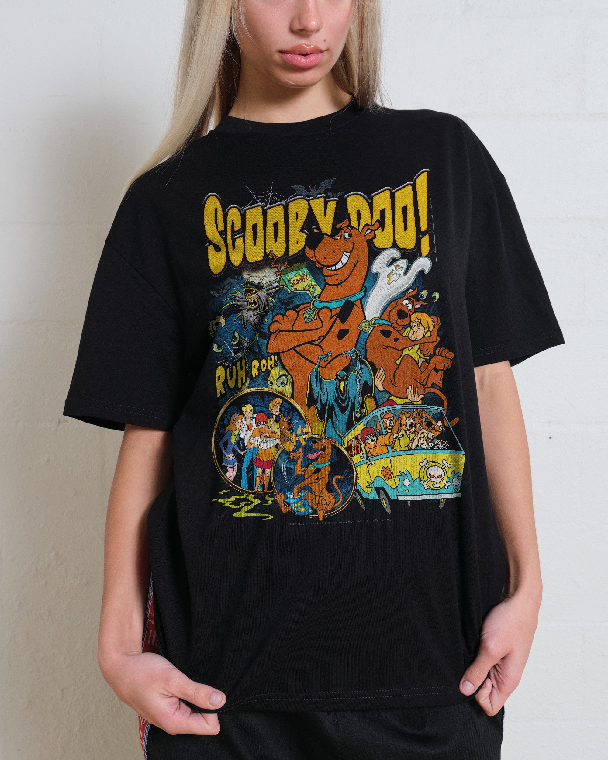 Scooby Doo Bootleg T-Shirt Australia Online Black #gender_men's
