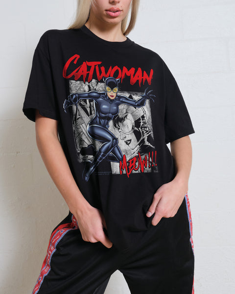 トップス VARIEGATOR Catwoman Tee black L Catwoman /Tee | VARIEGATOR