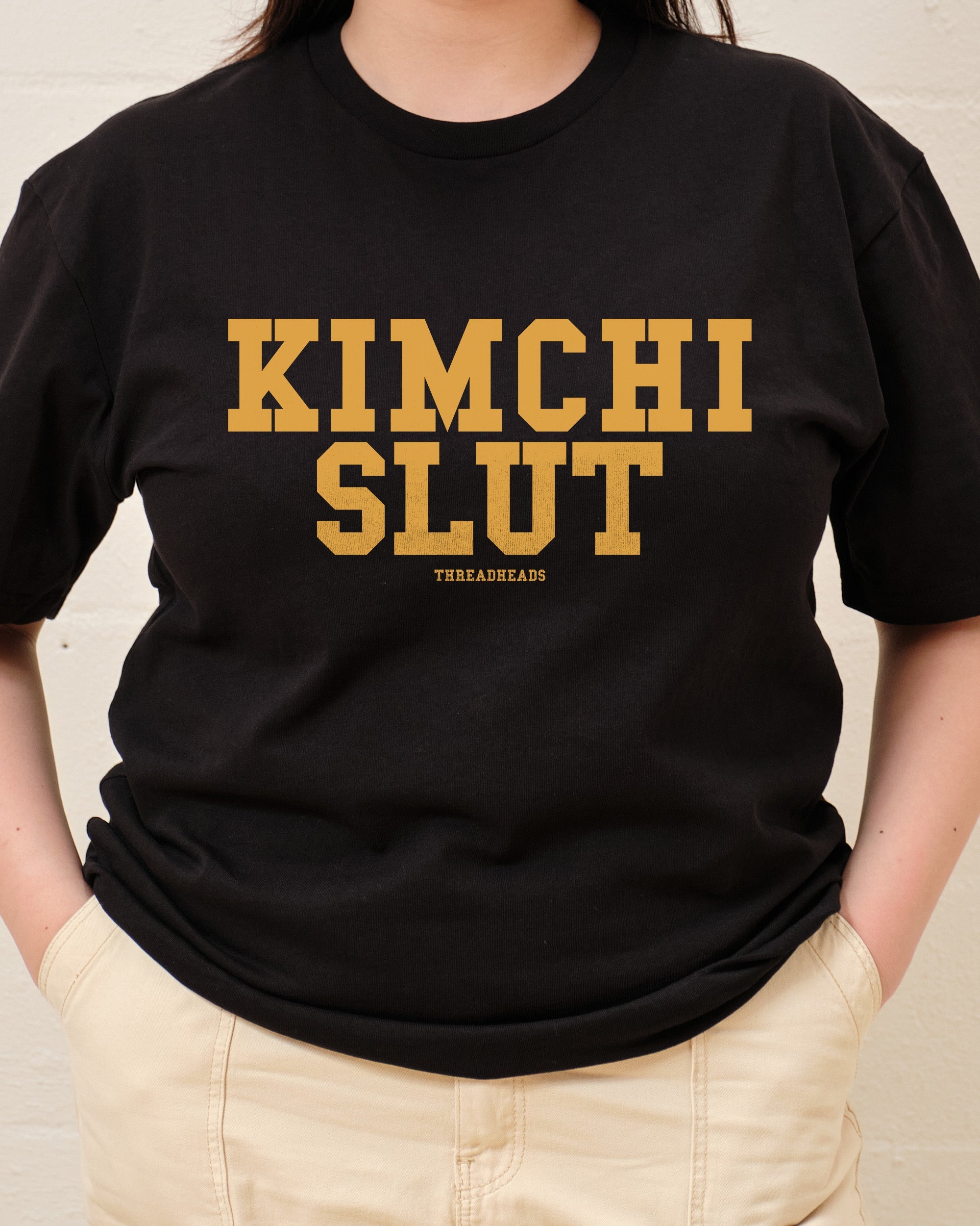 Kimchi Slut T-Shirt Australia Online Black