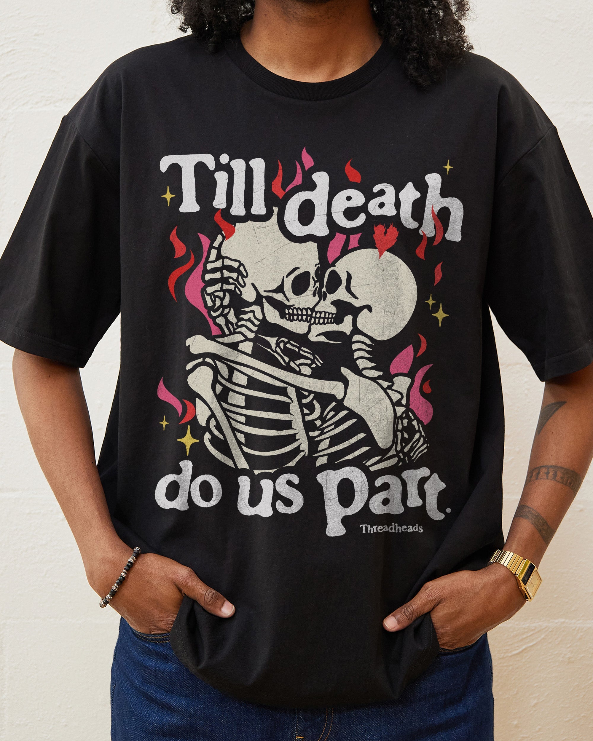 Till Death Do Us Part T-Shirt Australia Online Black