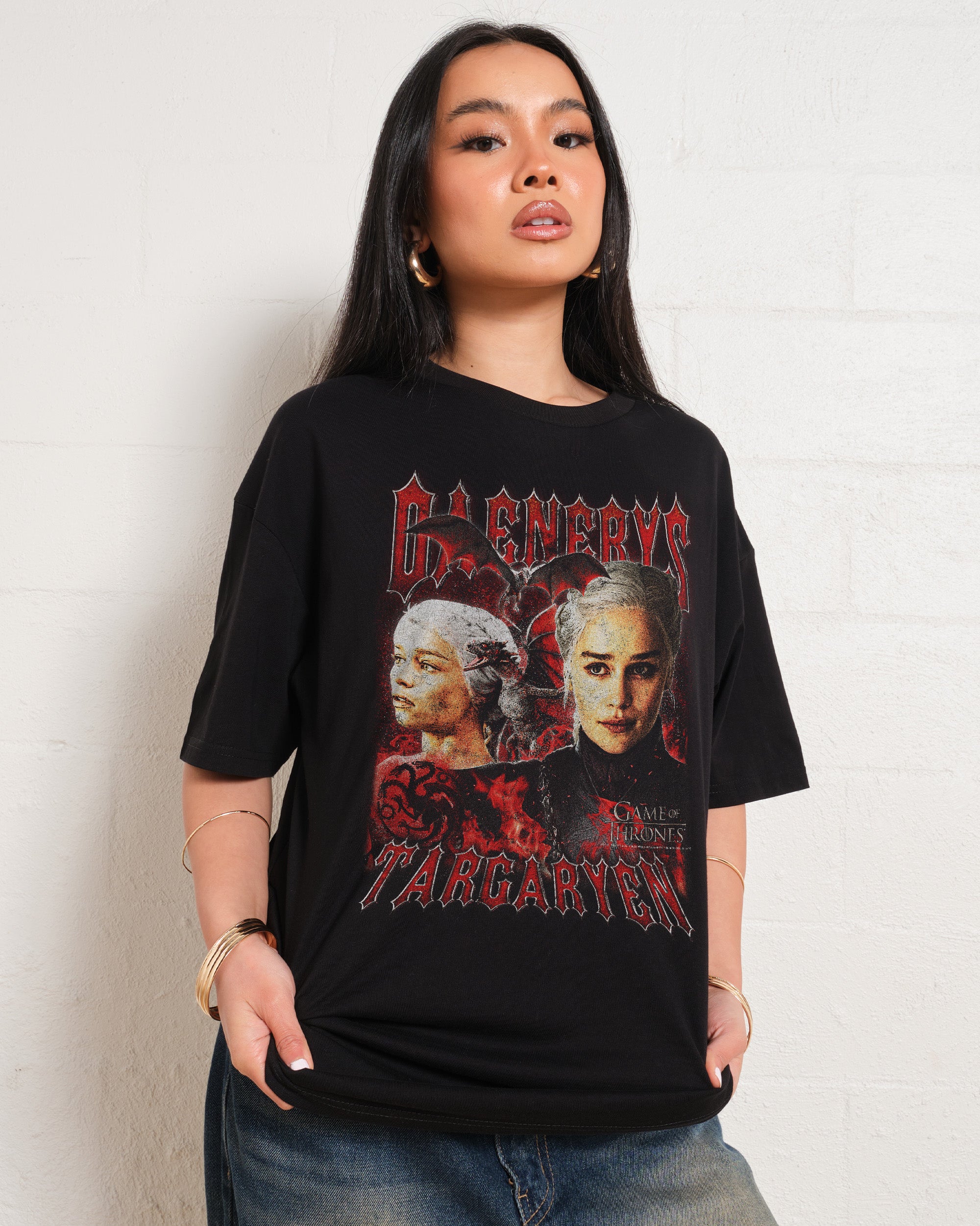 Vintage Daenerys Targaryen T-Shirt #gender_men's