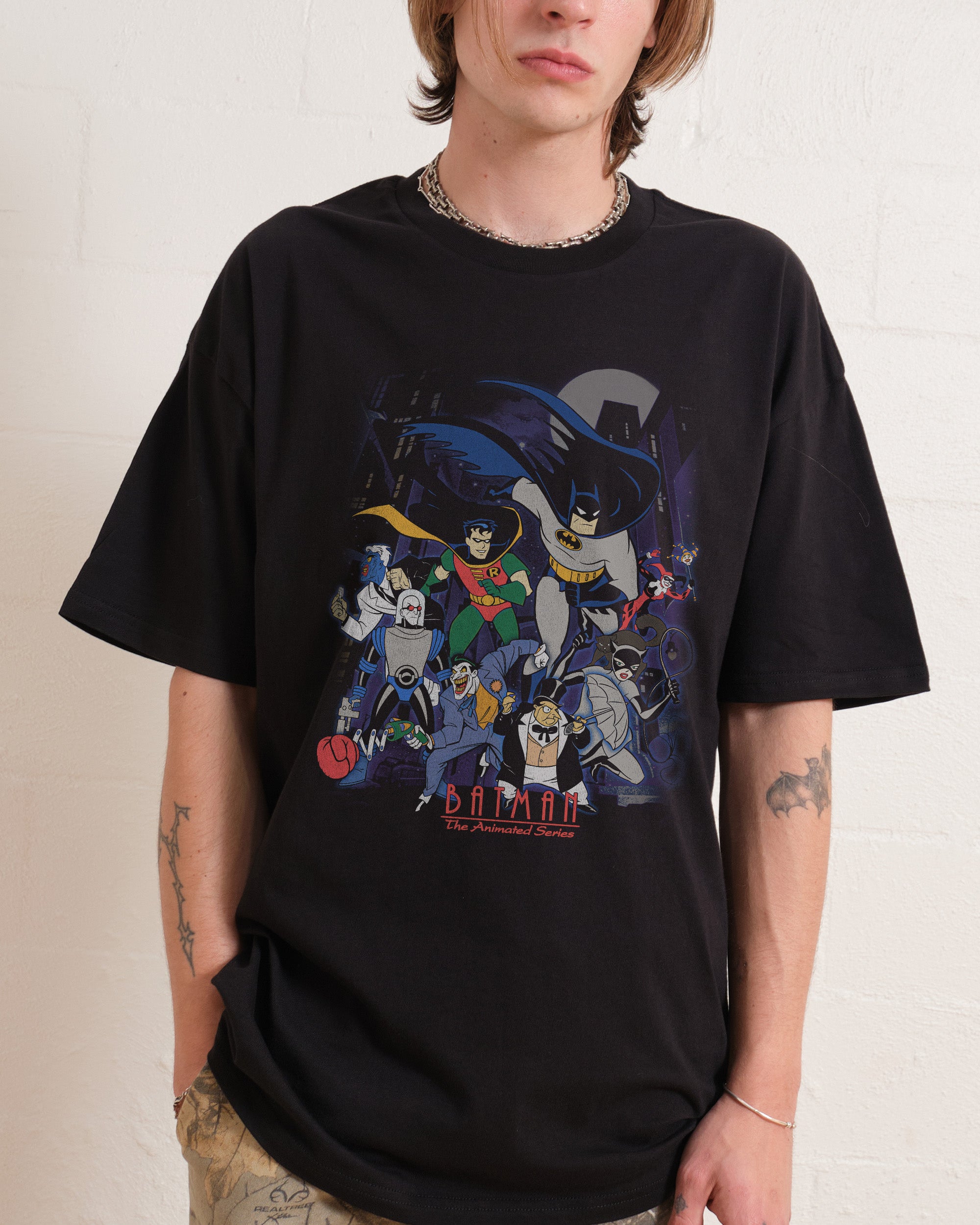 Batman Animated Series Villains T-Shirt #gender_men's