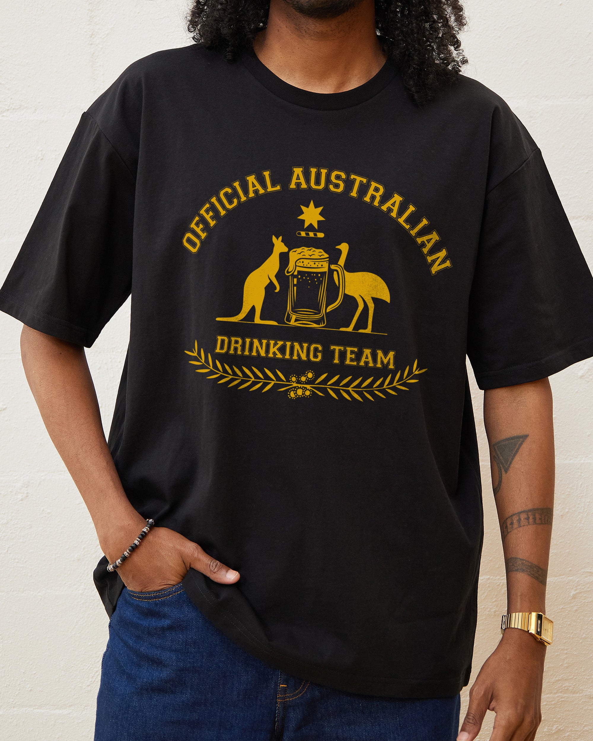 Official Australian Drinking Team T-Shirt Australia Online