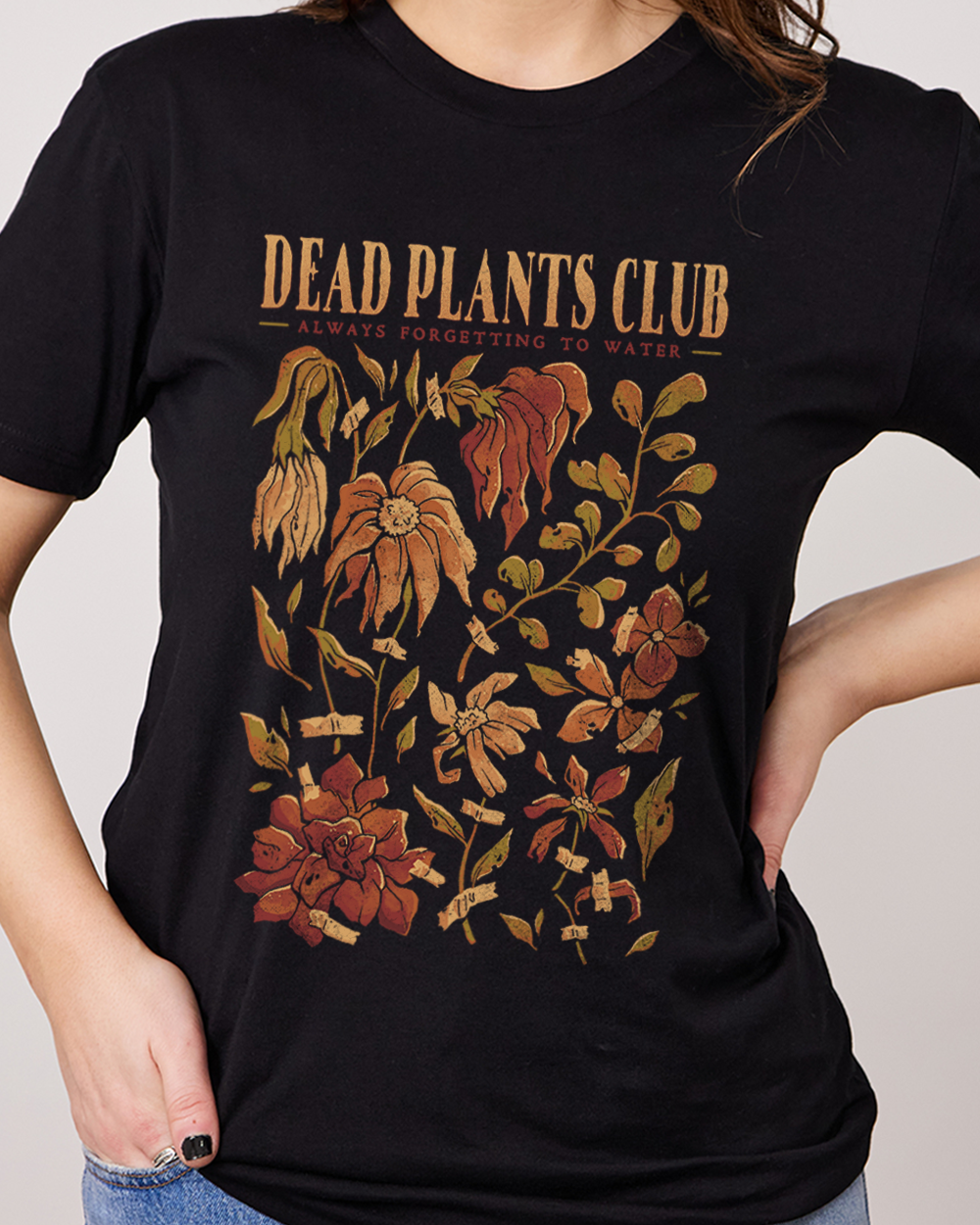 Dead Plants Club T-Shirt Black