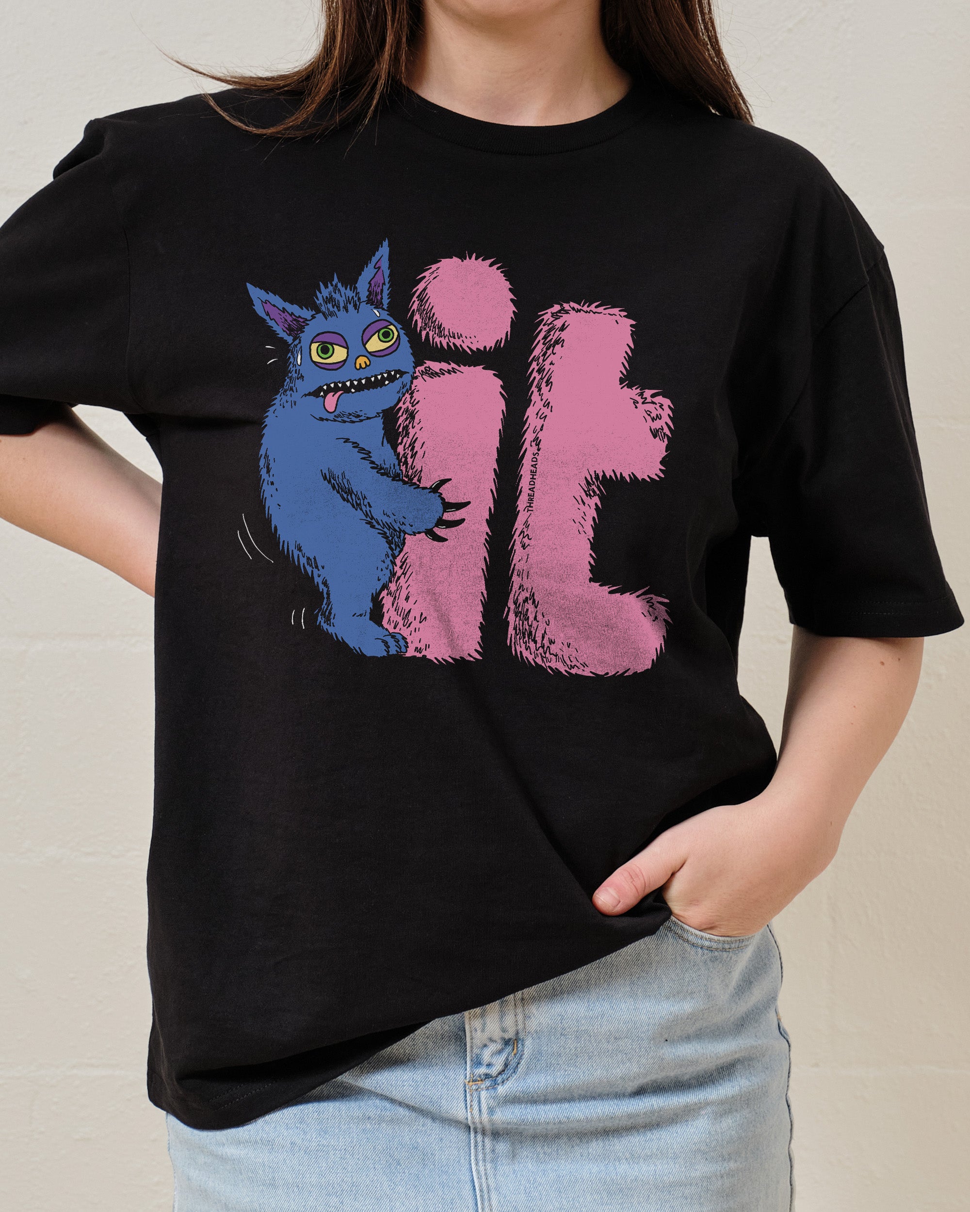 Fk It Fuzzy Monster T-Shirt