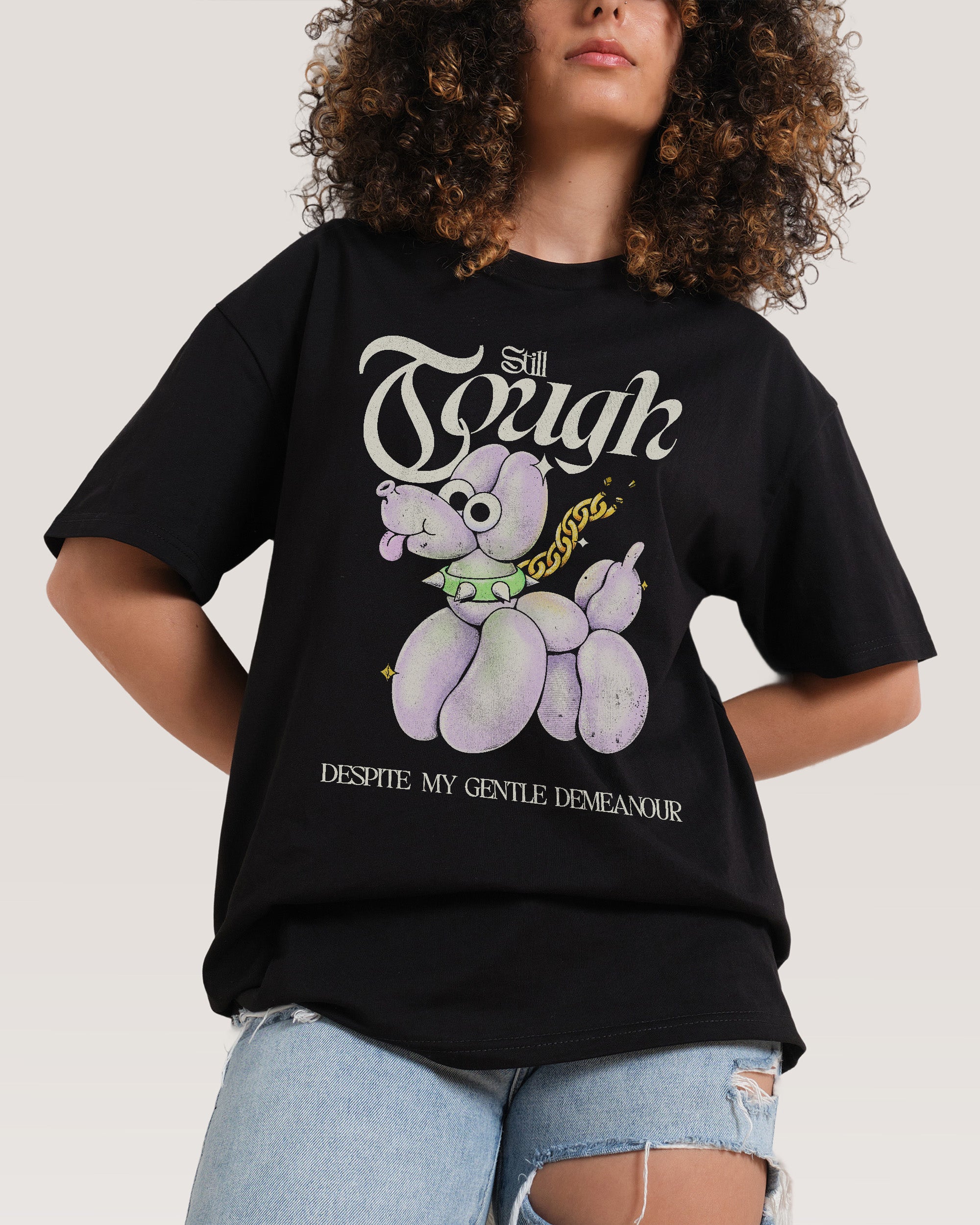 Still Tough Black T-Shirt