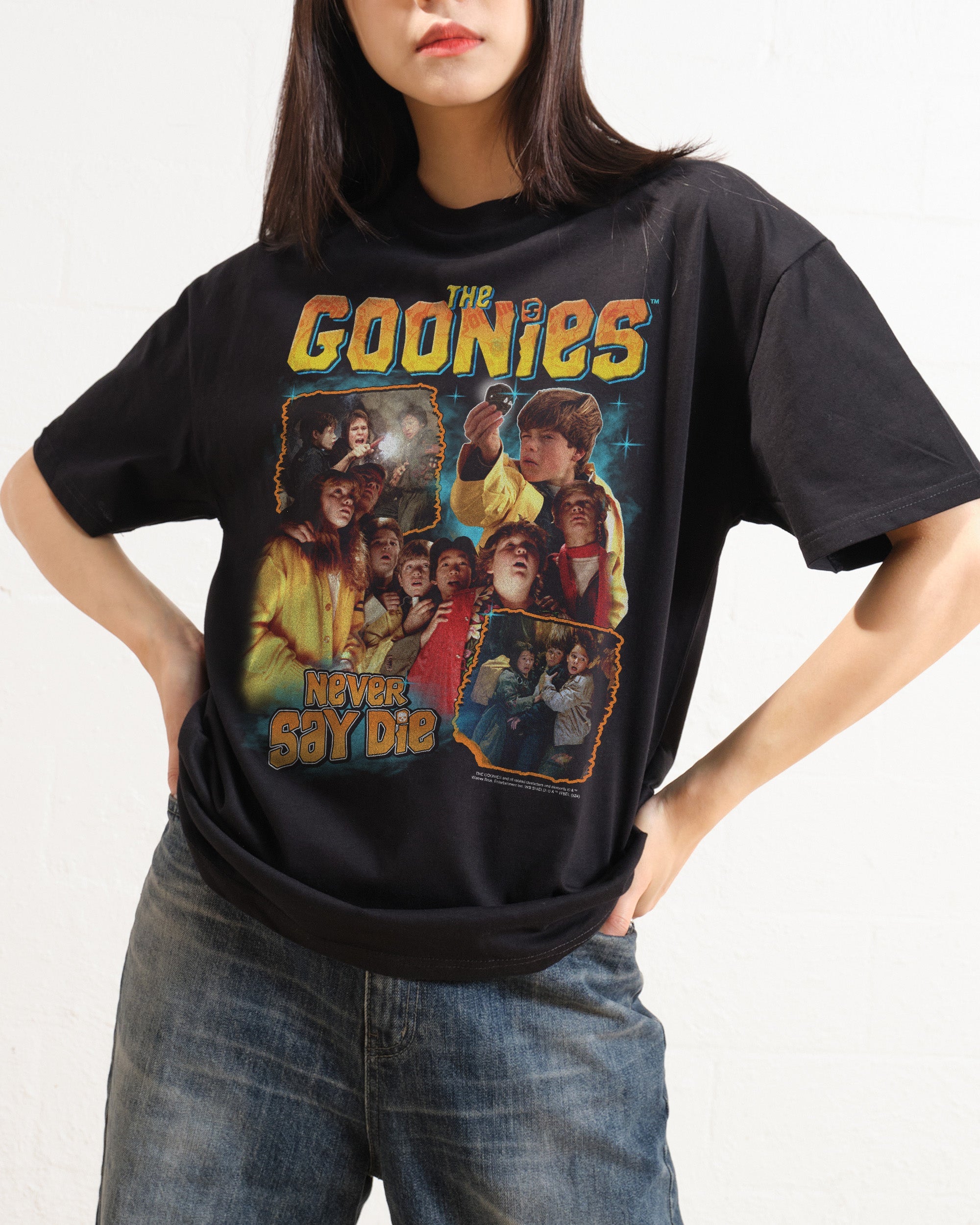 The Goonies Bootleg T-Shirt Australia Online Black