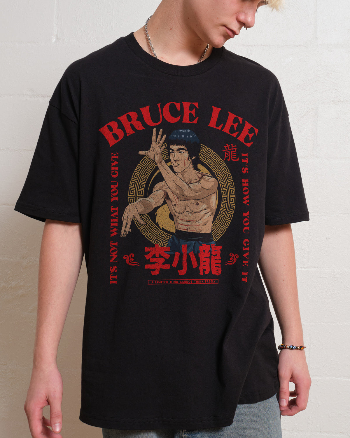 Bruce Lee It's Not What You Give T-Shirt | Official Bruce Lee Merch Europe