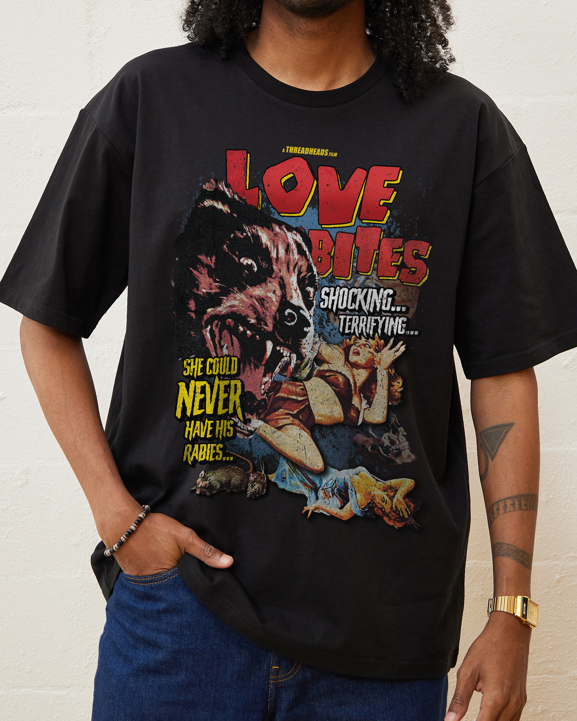 Love Bites T-Shirt Australia Online Black
