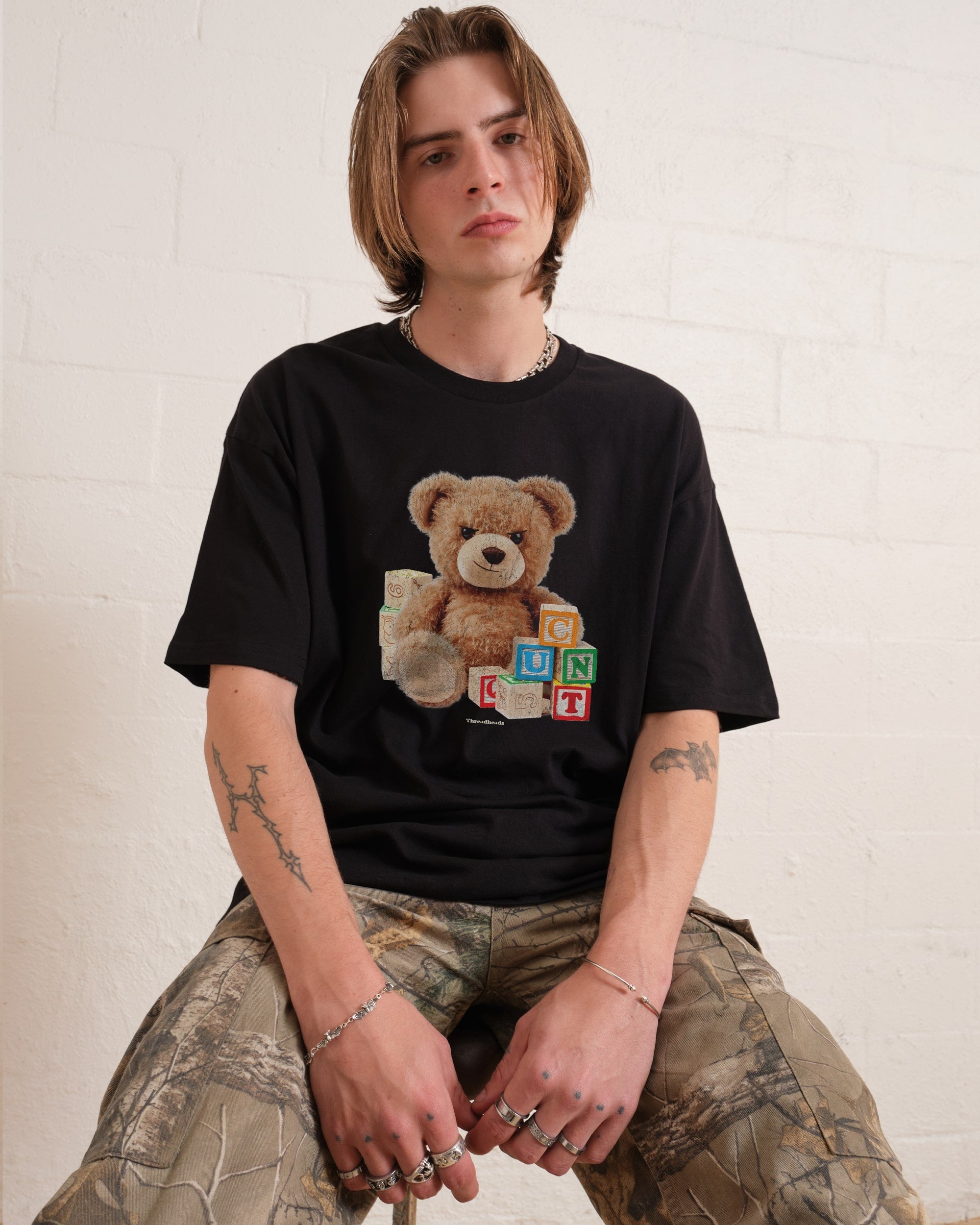 Spell It Out Teddy T-Shirt #gender_men's