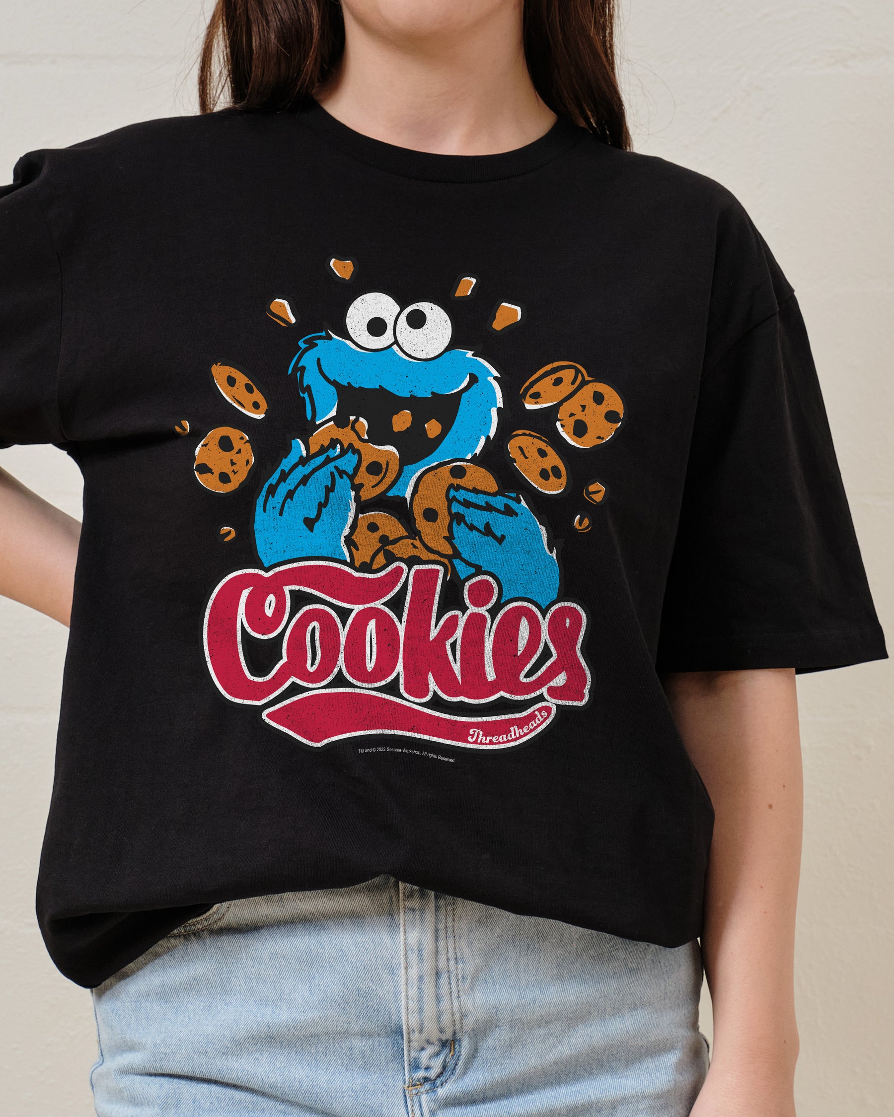 Cookie Monster Cookies T-Shirt | Official Sesame Street Merch