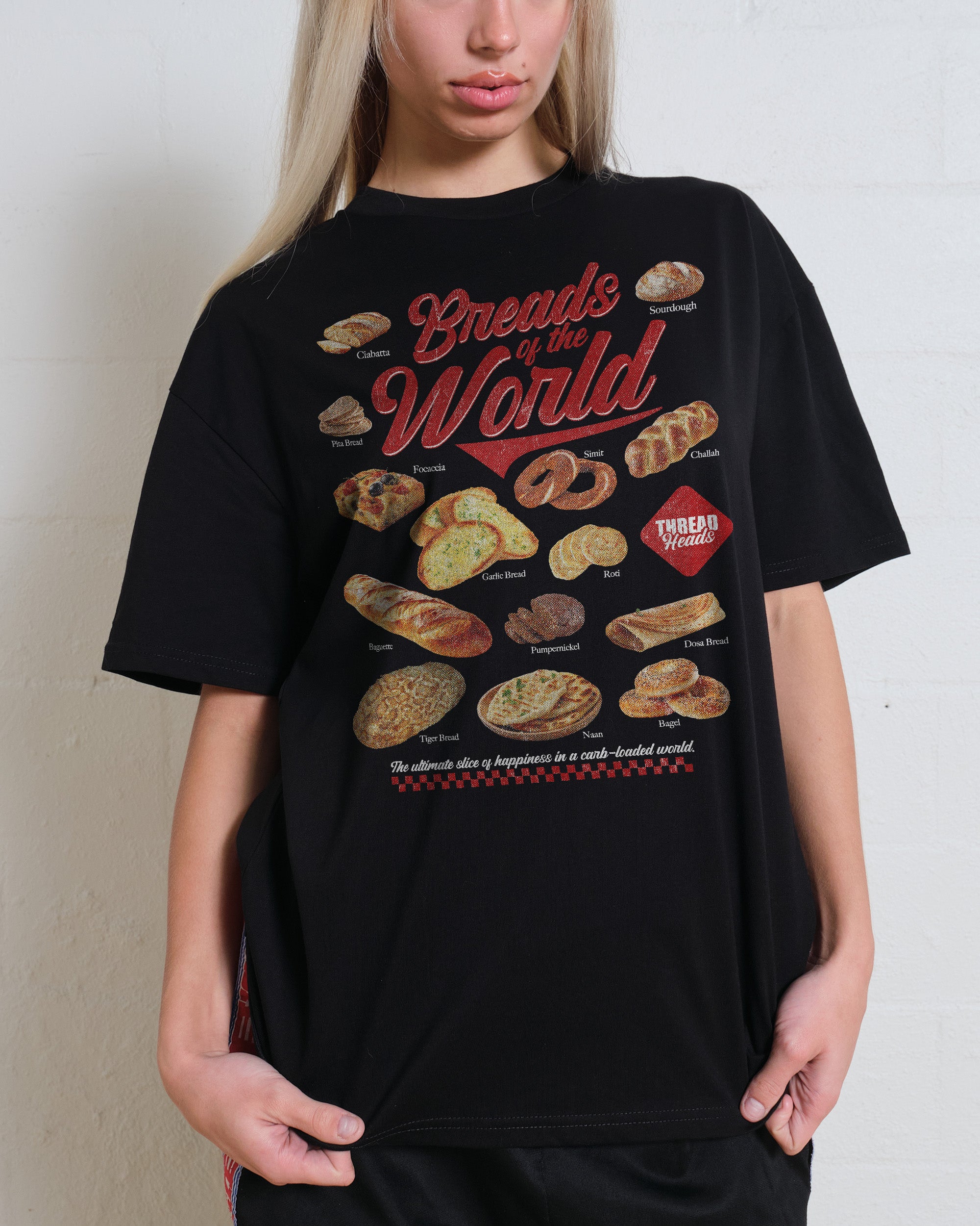 Breads of the World T-Shirt Australia Online Black