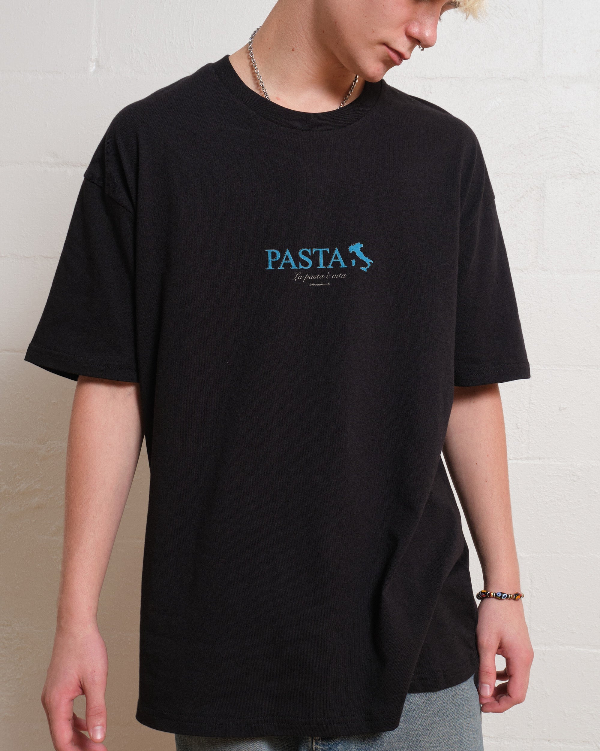 Pasta Is Life T-Shirt Australia Online Black