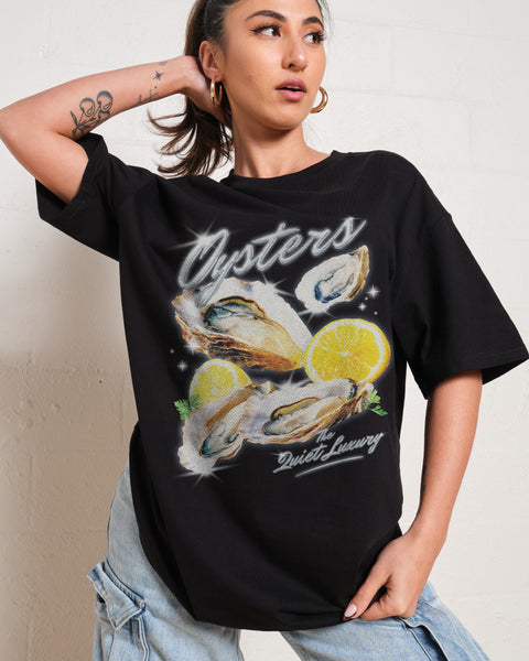 Oysters, The Quiet Luxury T-Shirt | Funny T-Shirt Canada