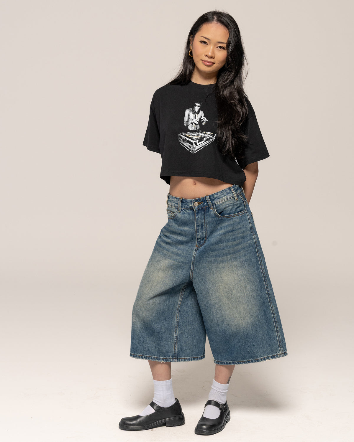 Angry Bert Crop Tee