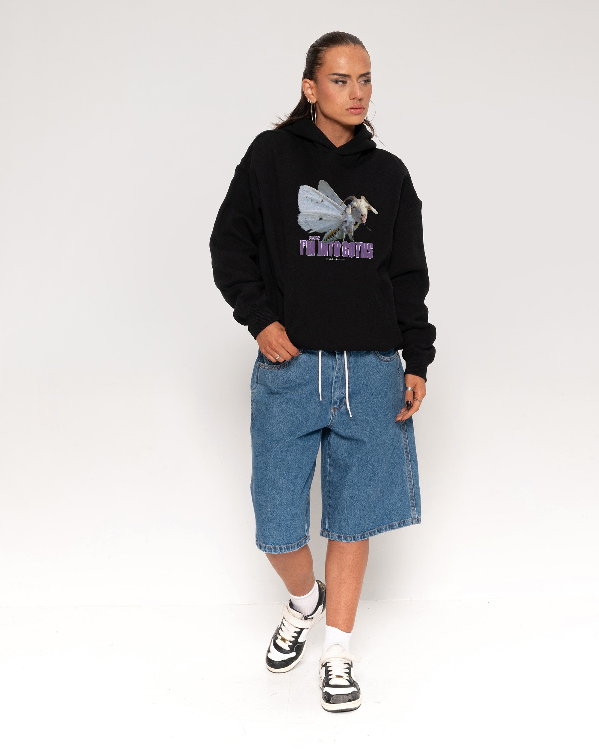 I’m Into Goths Black Hoodie