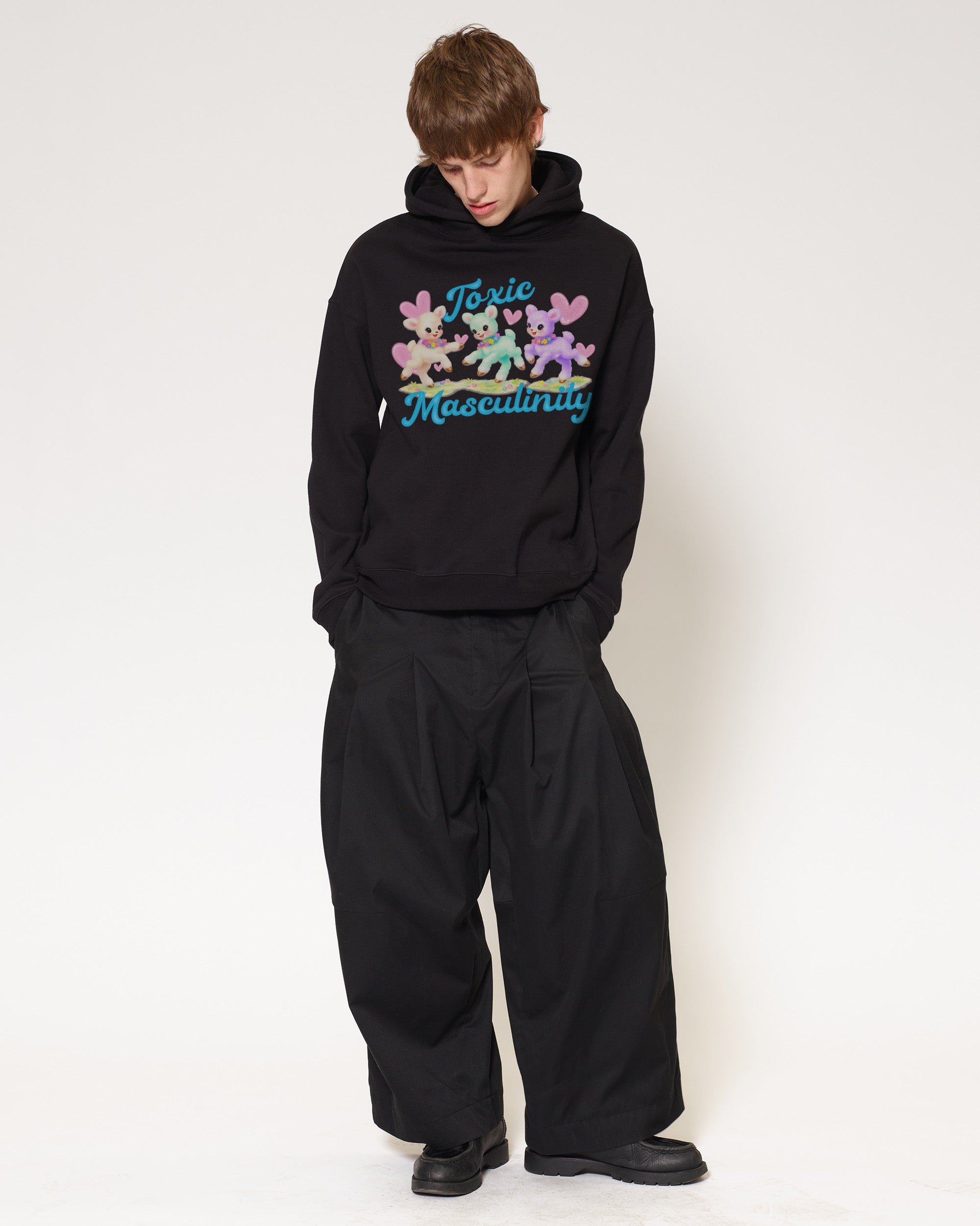 Toxic Masculinity Black Hoodie