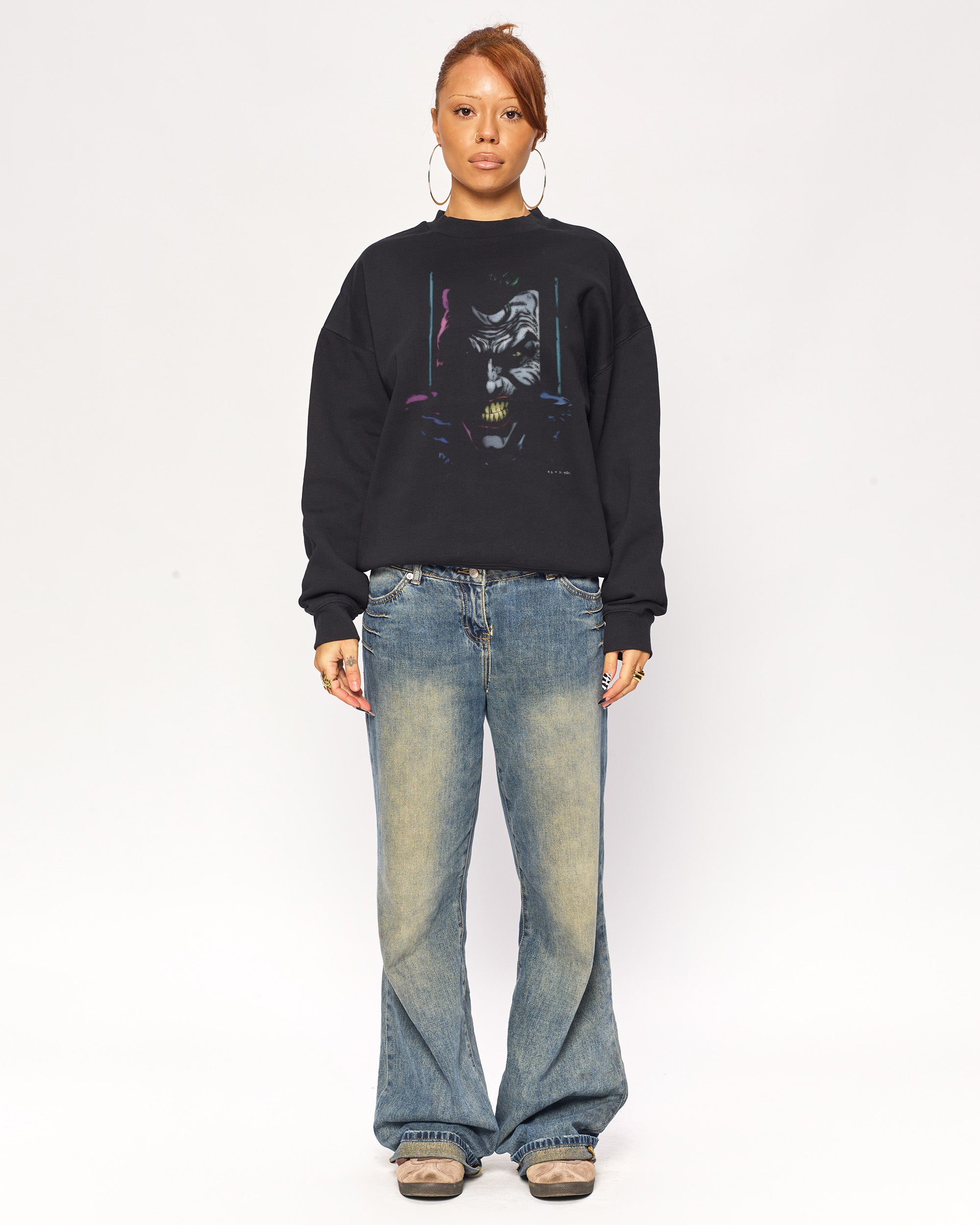 Joker Big Face Sweatshirt Threadheads Australia Online