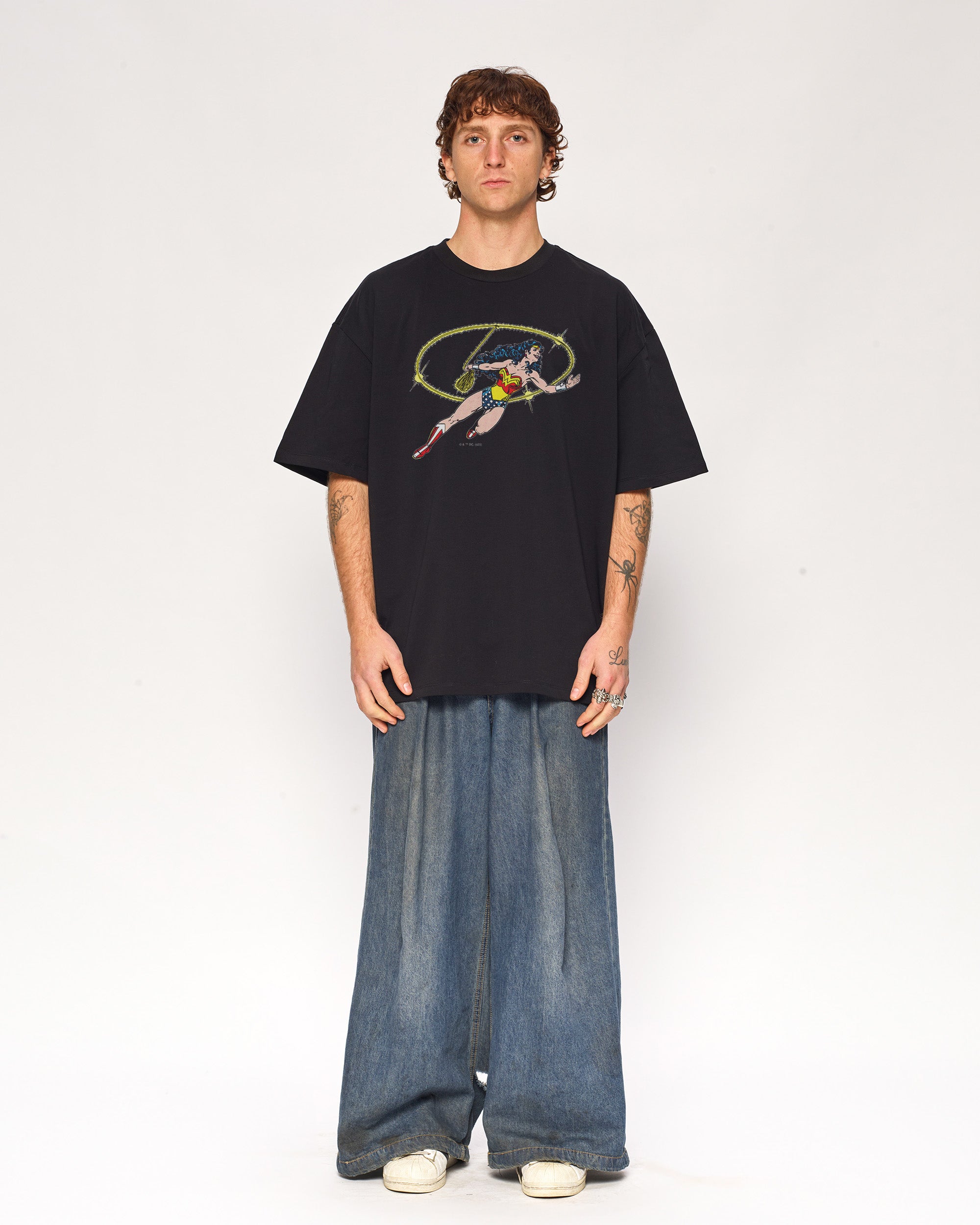Wonder Woman Lasso of Truth Oversized Tee Threadheads Australia Online