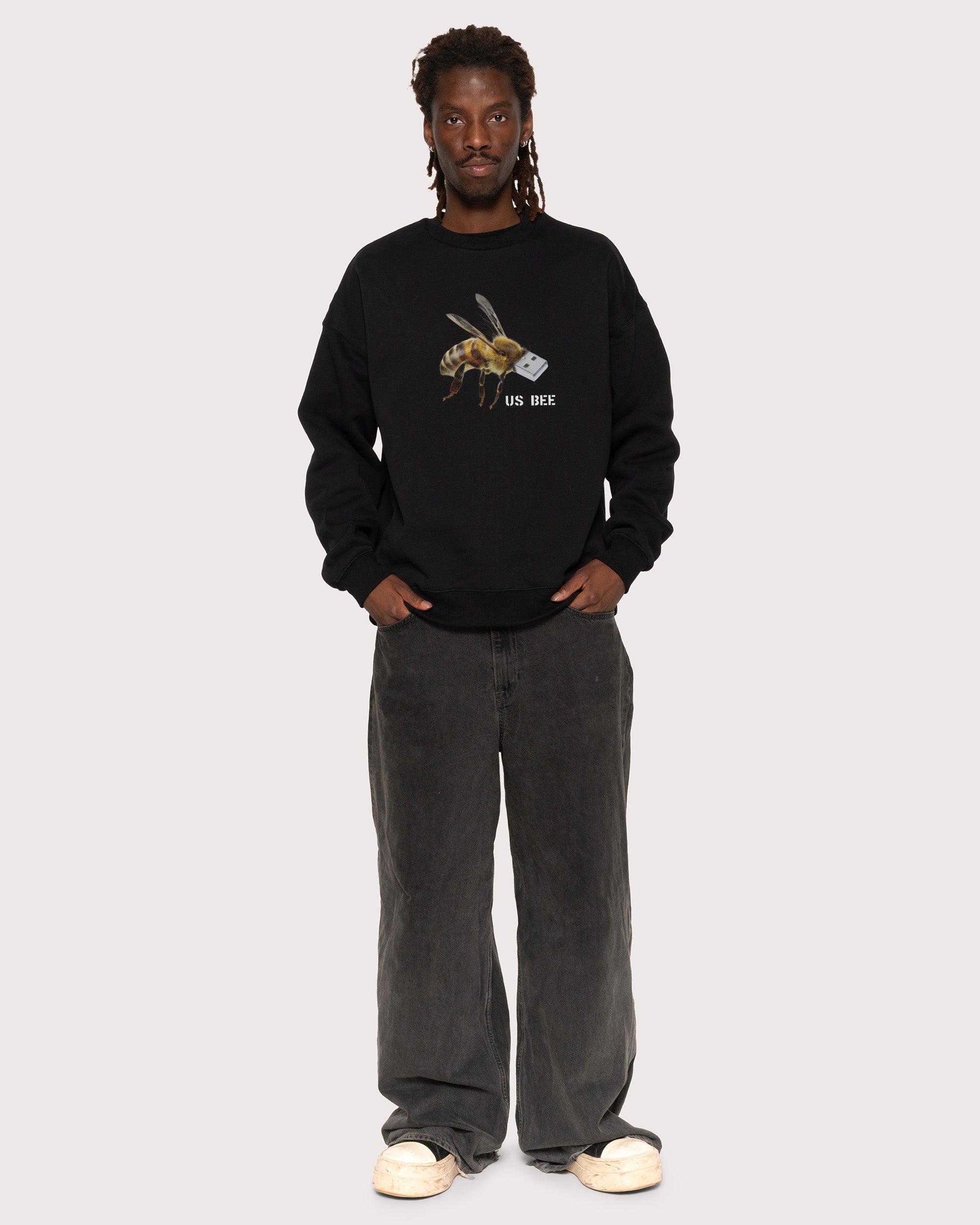 US BEE Black Sweatshirt