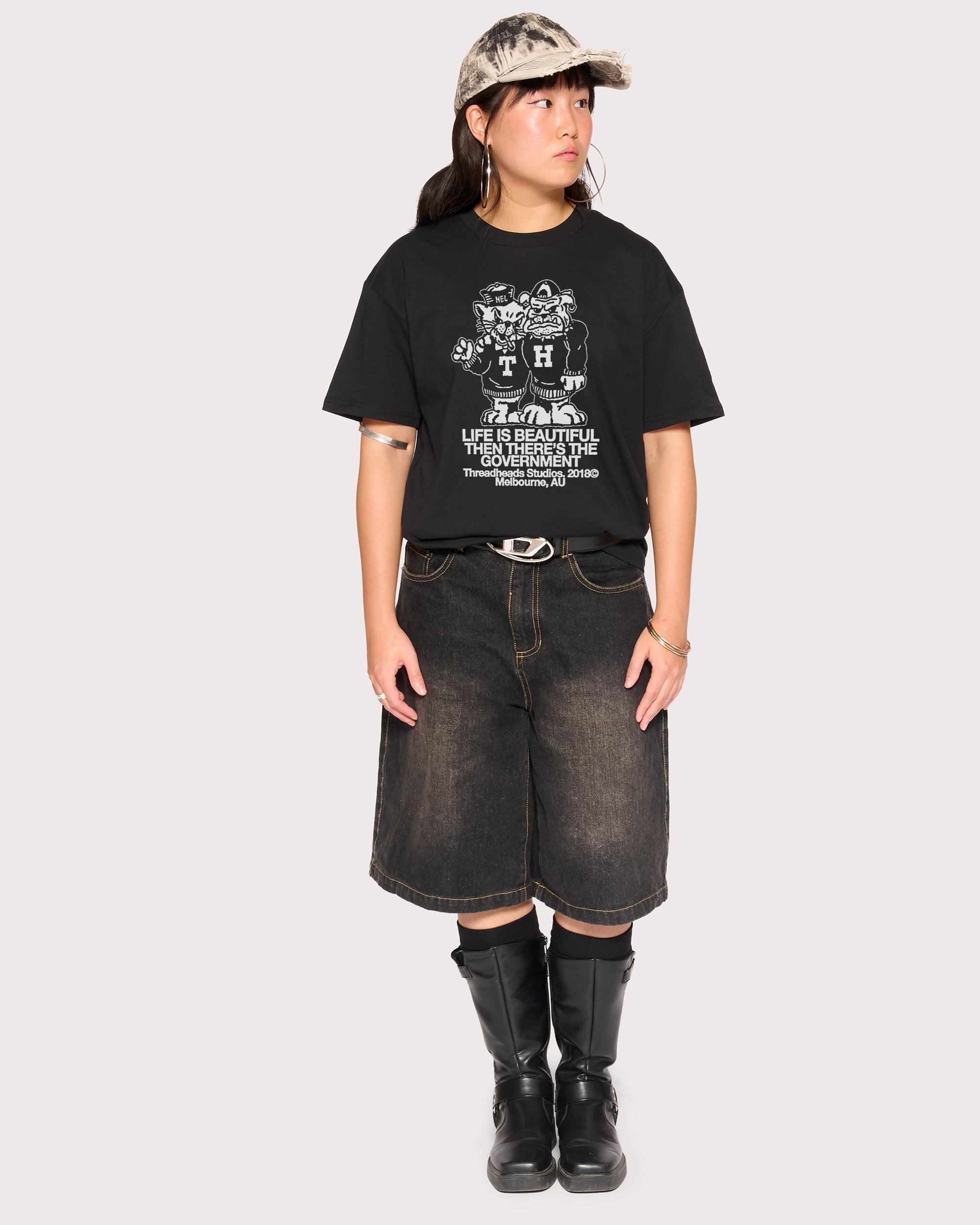 Life is Beautiful Black T-Shirt