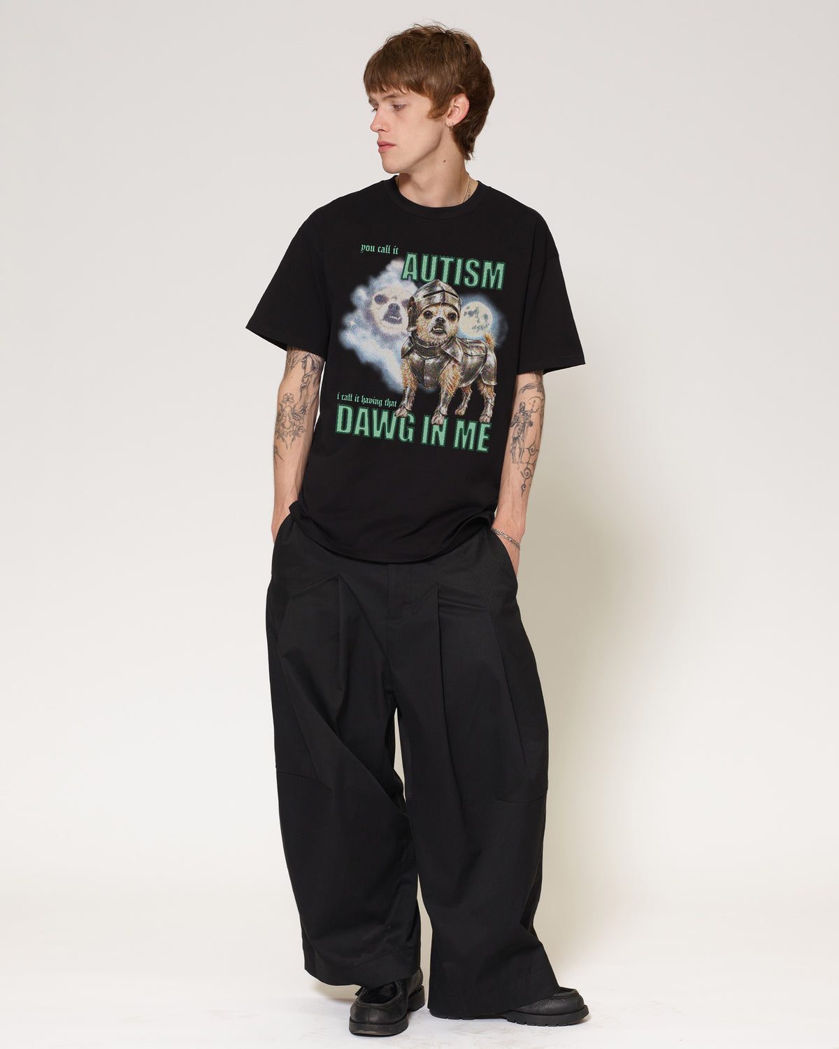 Dawg in Me Black T-Shirt