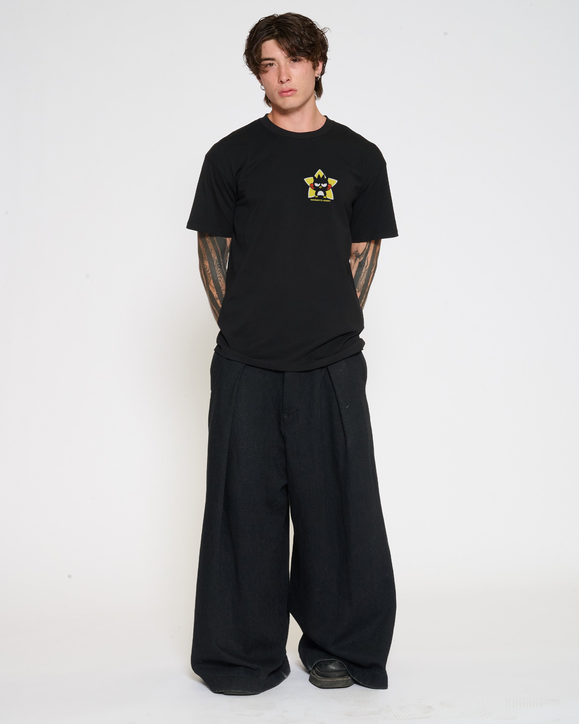 Bad Badtz-Maru Training Trouble T-Shirt Official Hello Kitty and Friends collab Threadheads