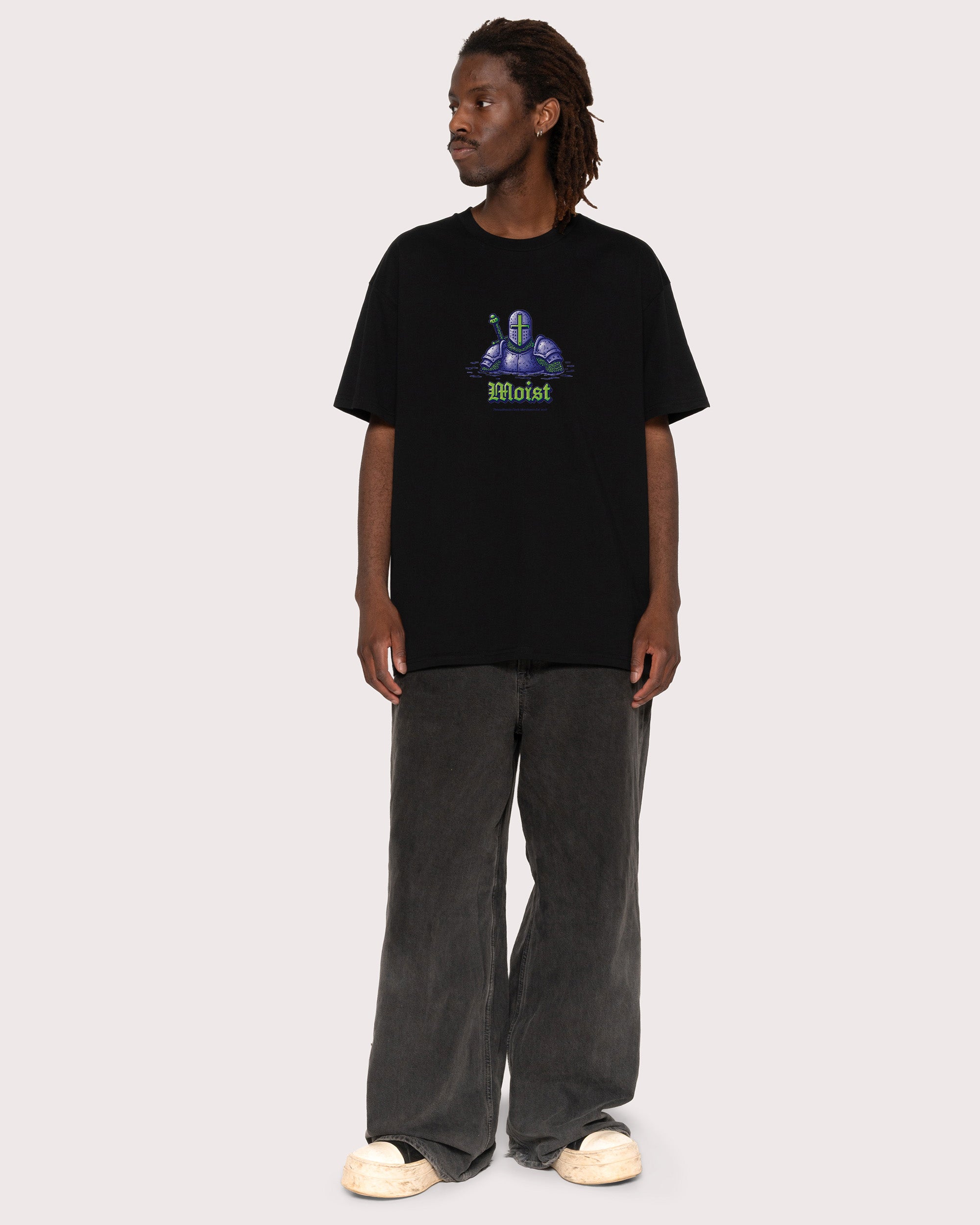 Moist Knight Black T-Shirt