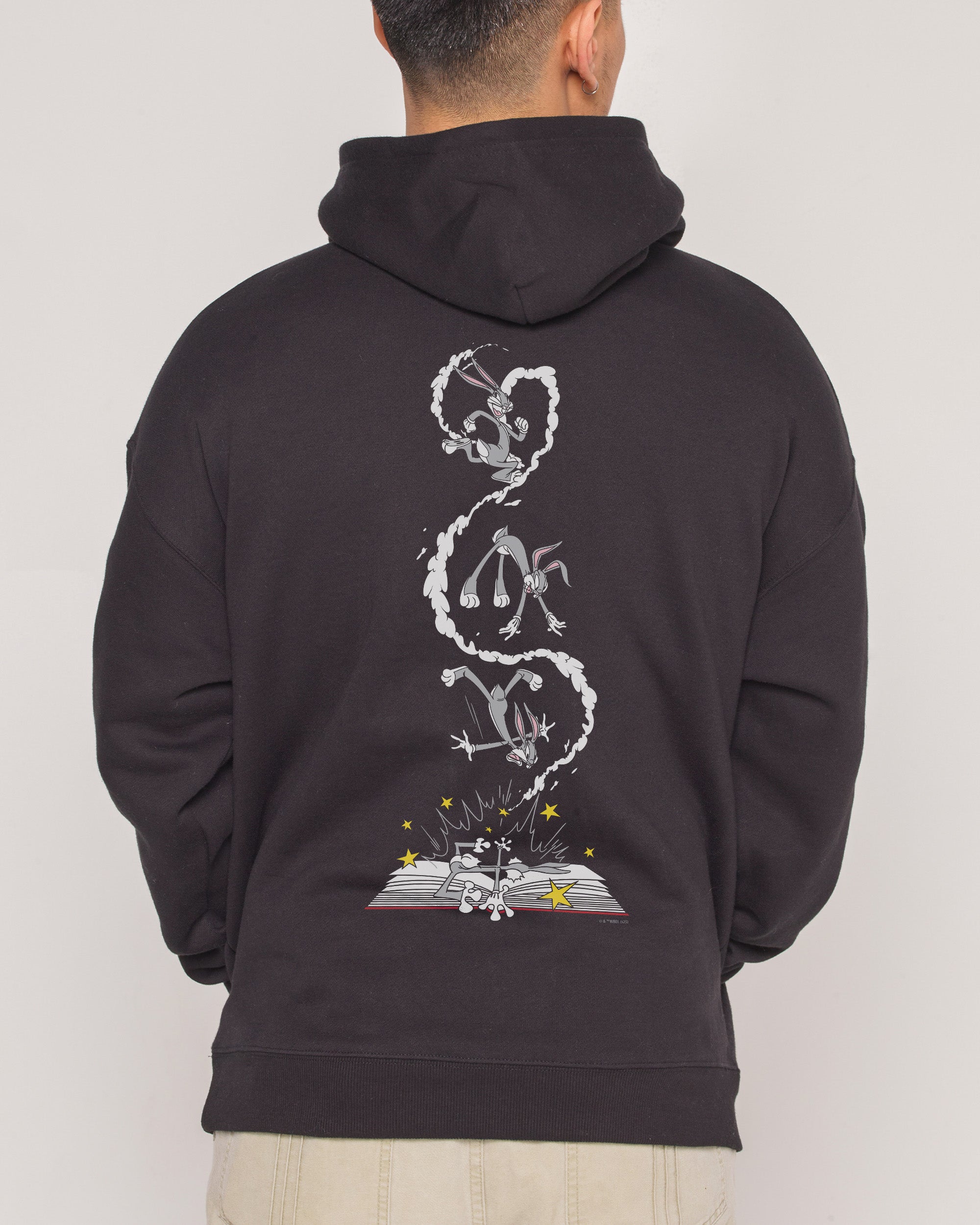 Bugs Bunny Book Crash Hoodie | Official Looney Tunes Merchandise