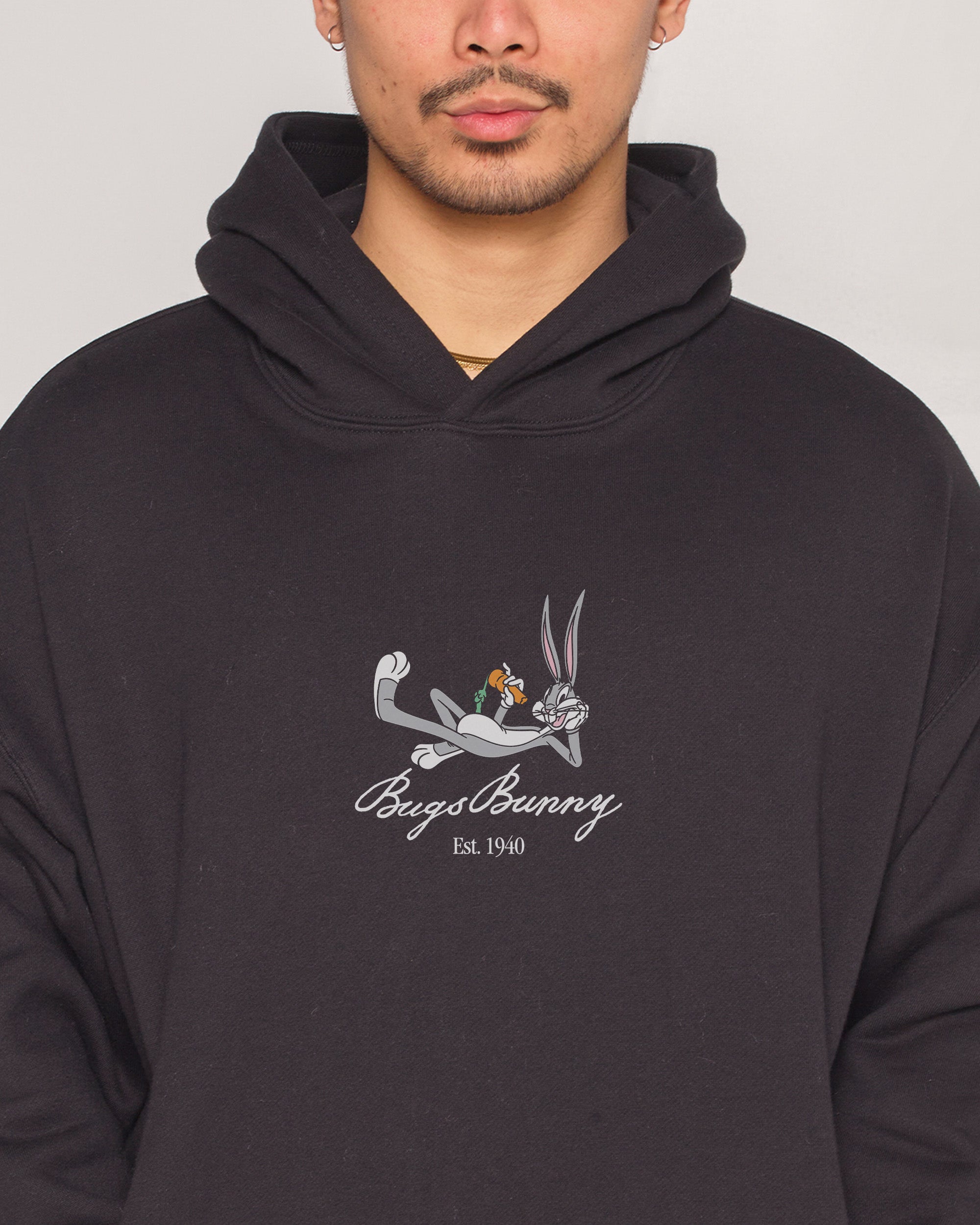 Bugs Bunny Book Crash Hoodie | Official Looney Tunes Merchandise