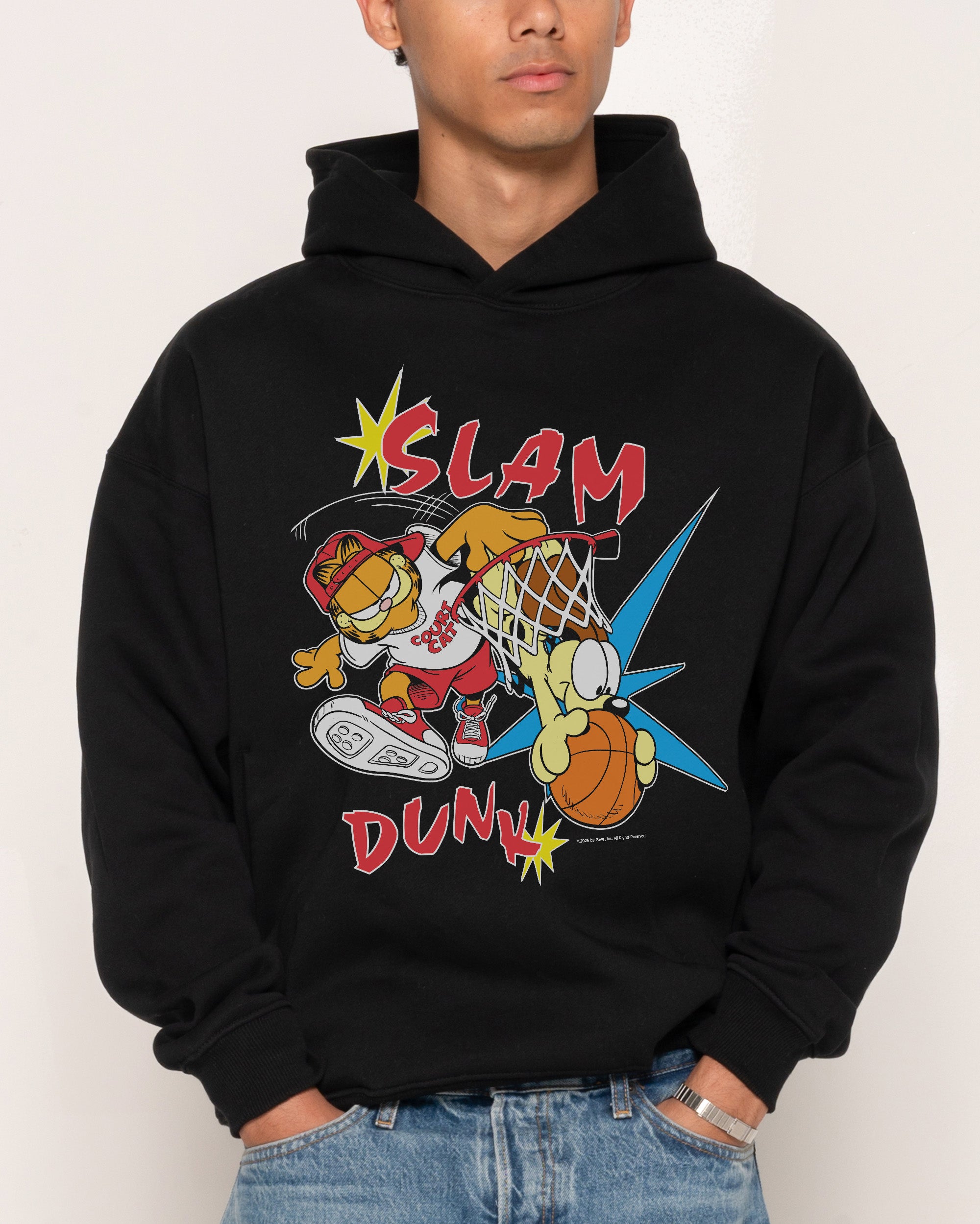 Slam Dunk Black Hoodie