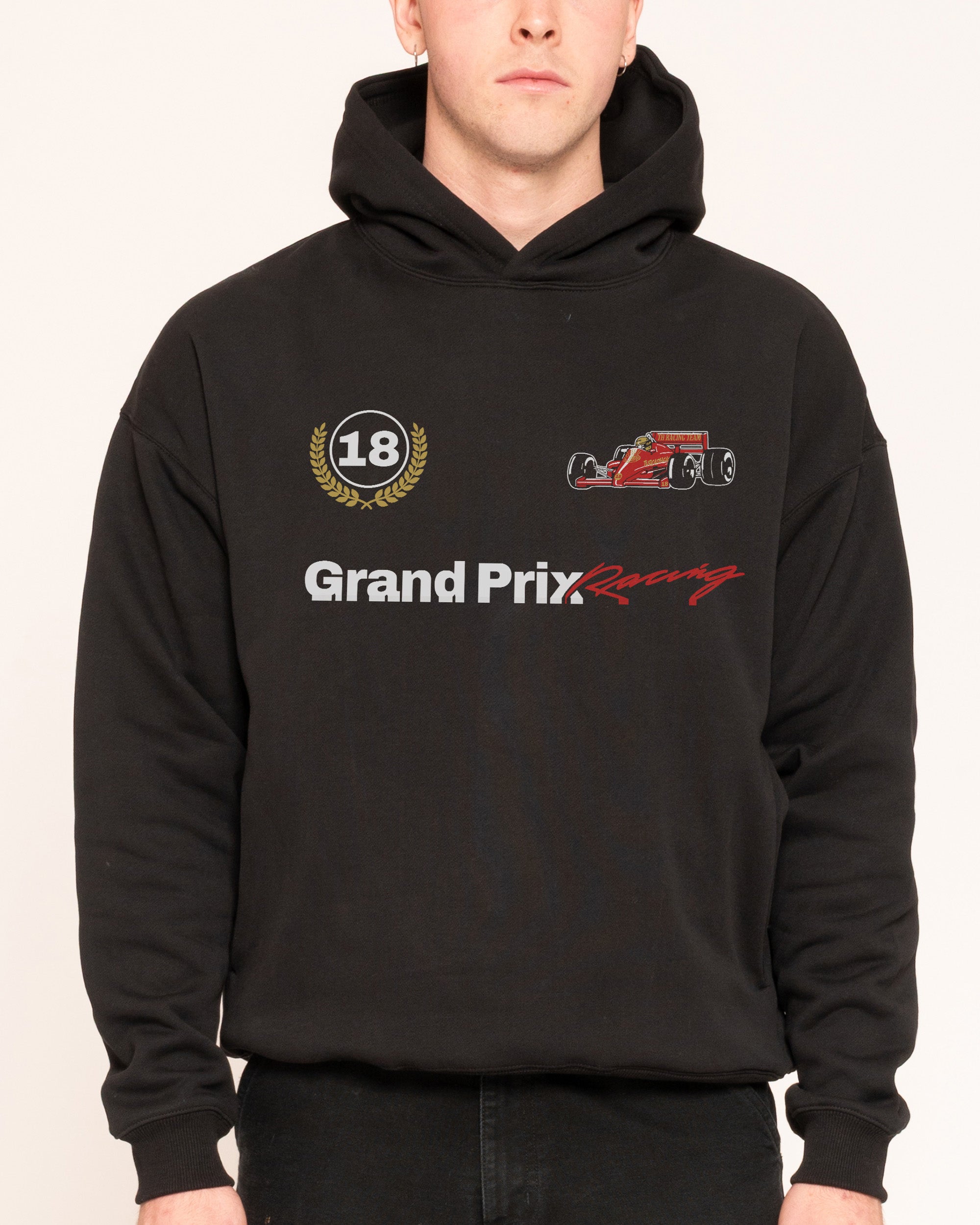 Grand Prix Racing Black Hoodie