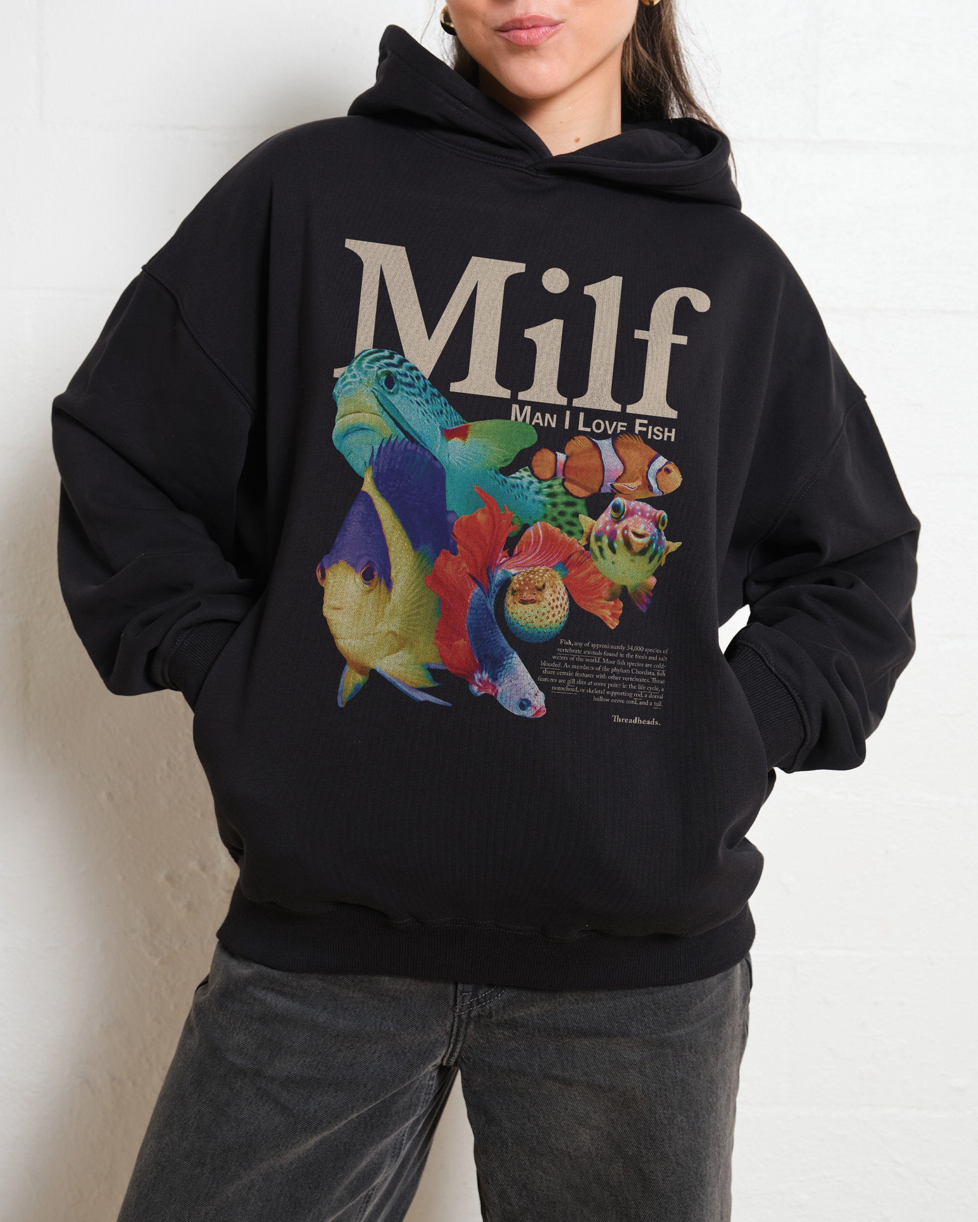 Man I Love Fish Hoodie