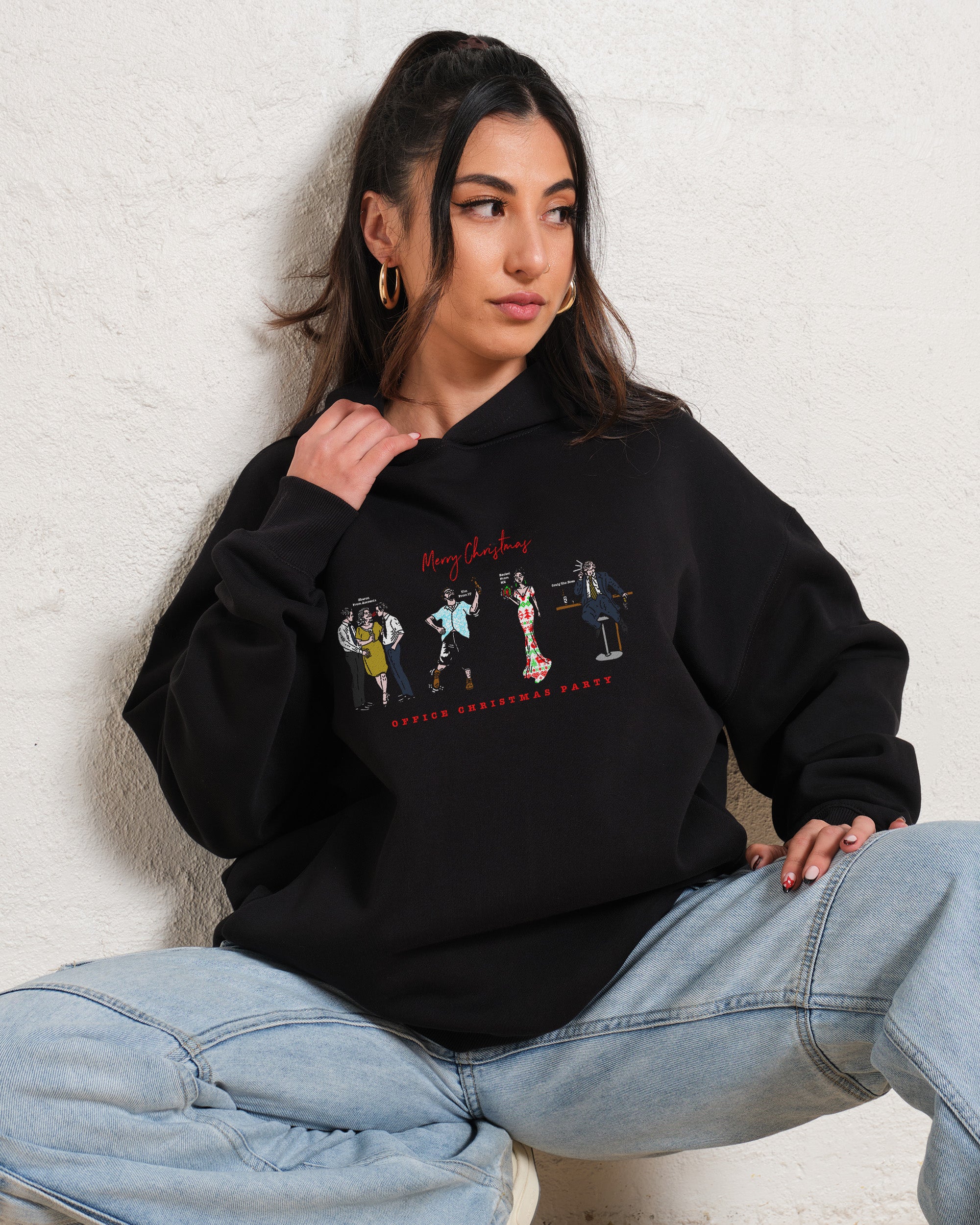 Xmas Office Party Hoodie Australia Online Threadheads