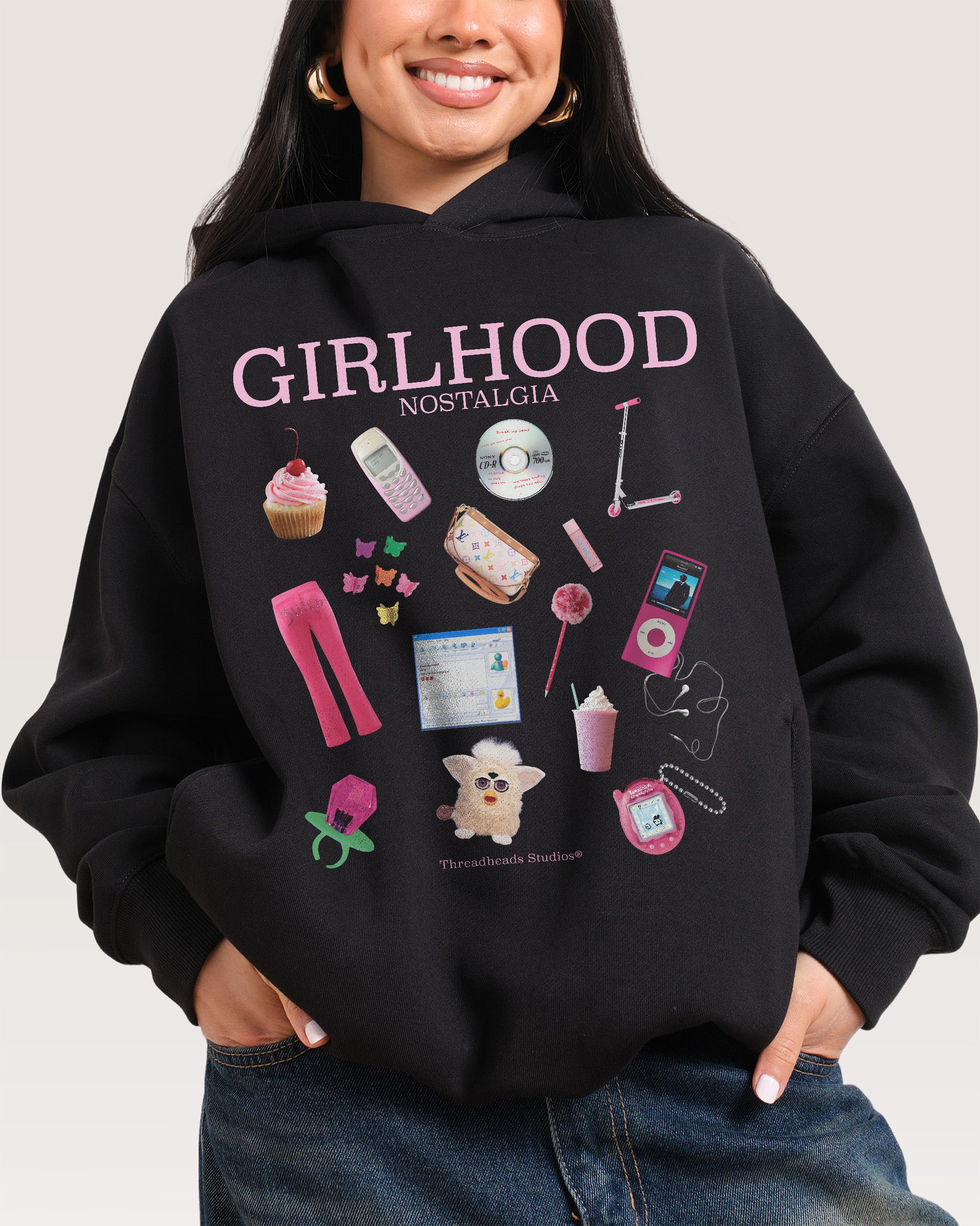Girlhood Nostalgia Hoodie Threadheads Australia Online