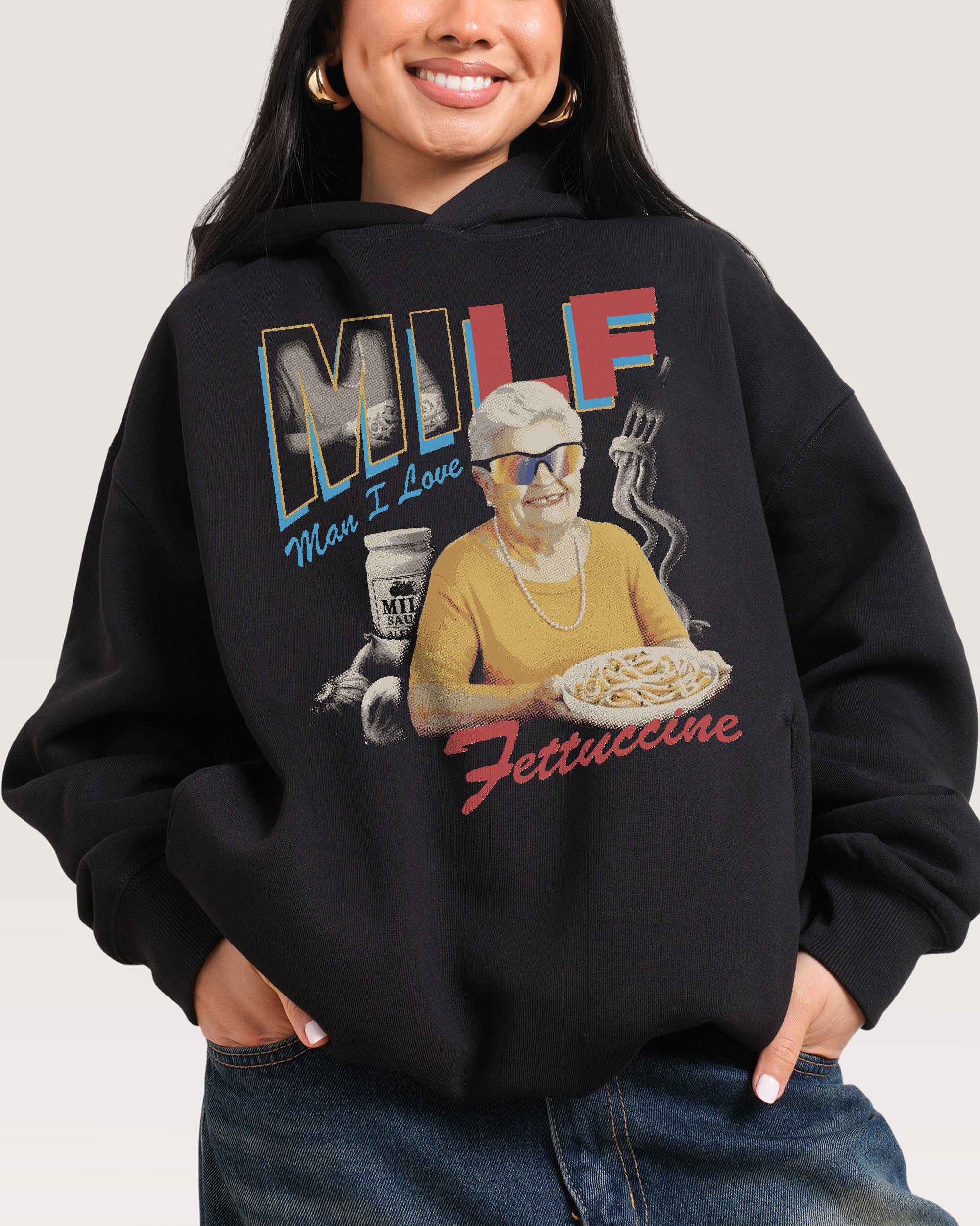 Man I Love Fettuccine Hoodie