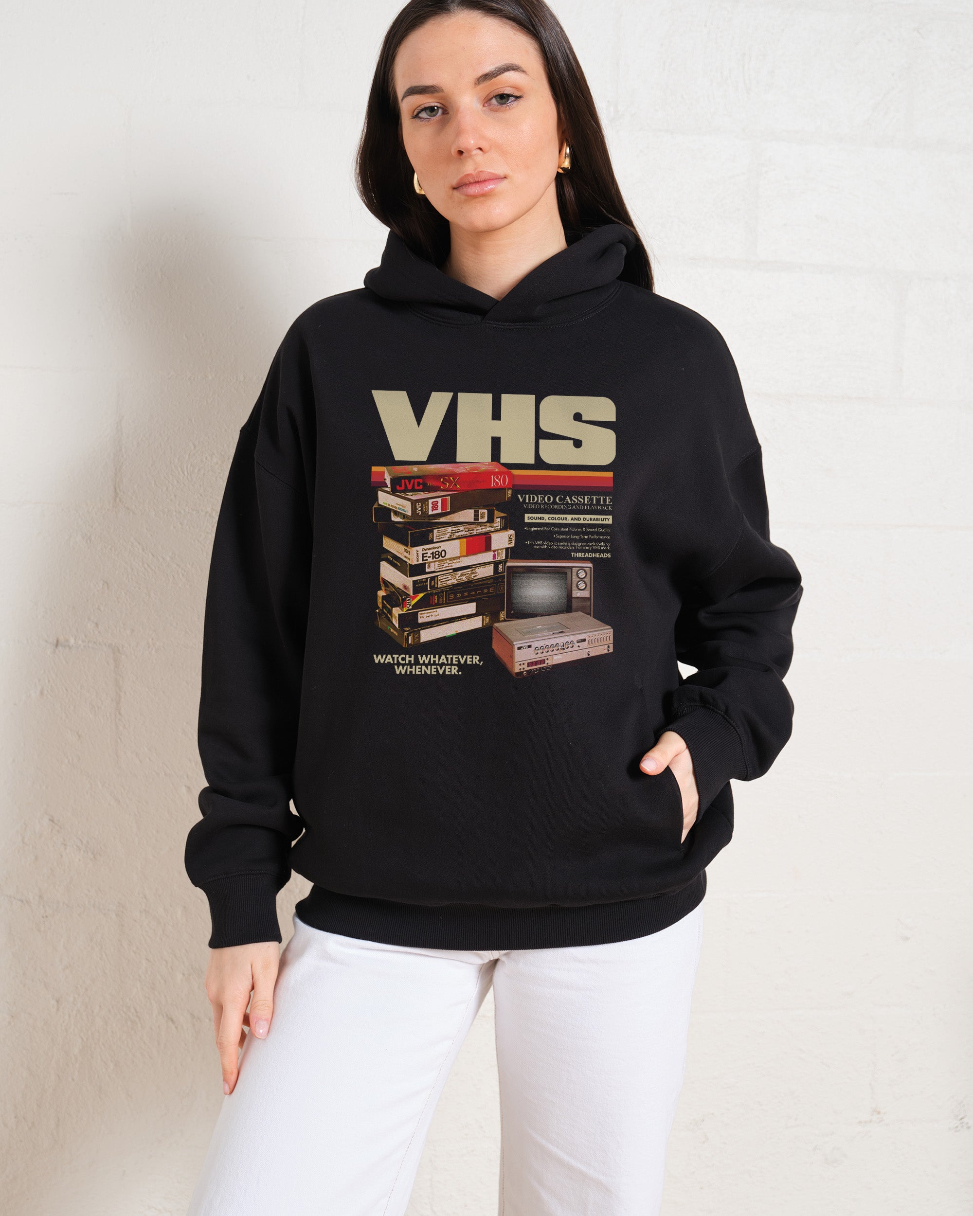 Vintage VHS Tapes Hoodie Australia Online