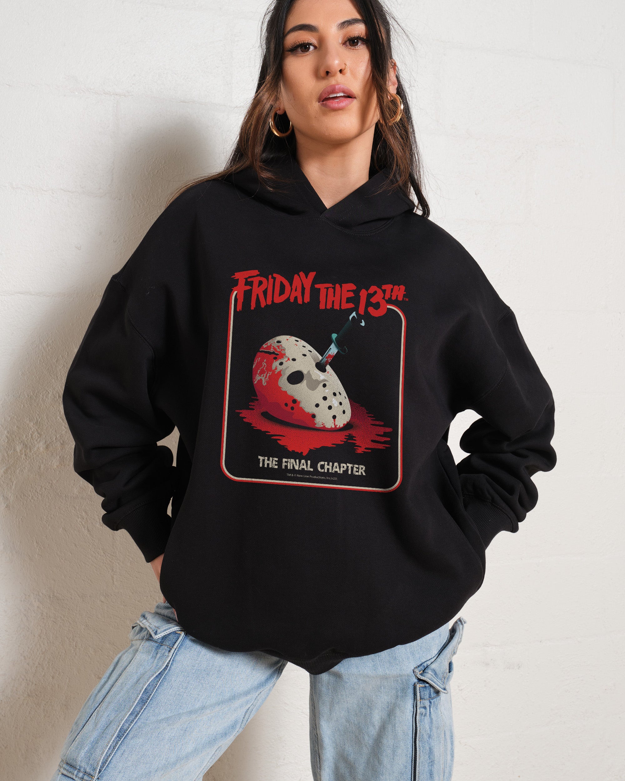 Friday the 13th The Final Chapter Hoodie Official Friday the 13th Merch UK